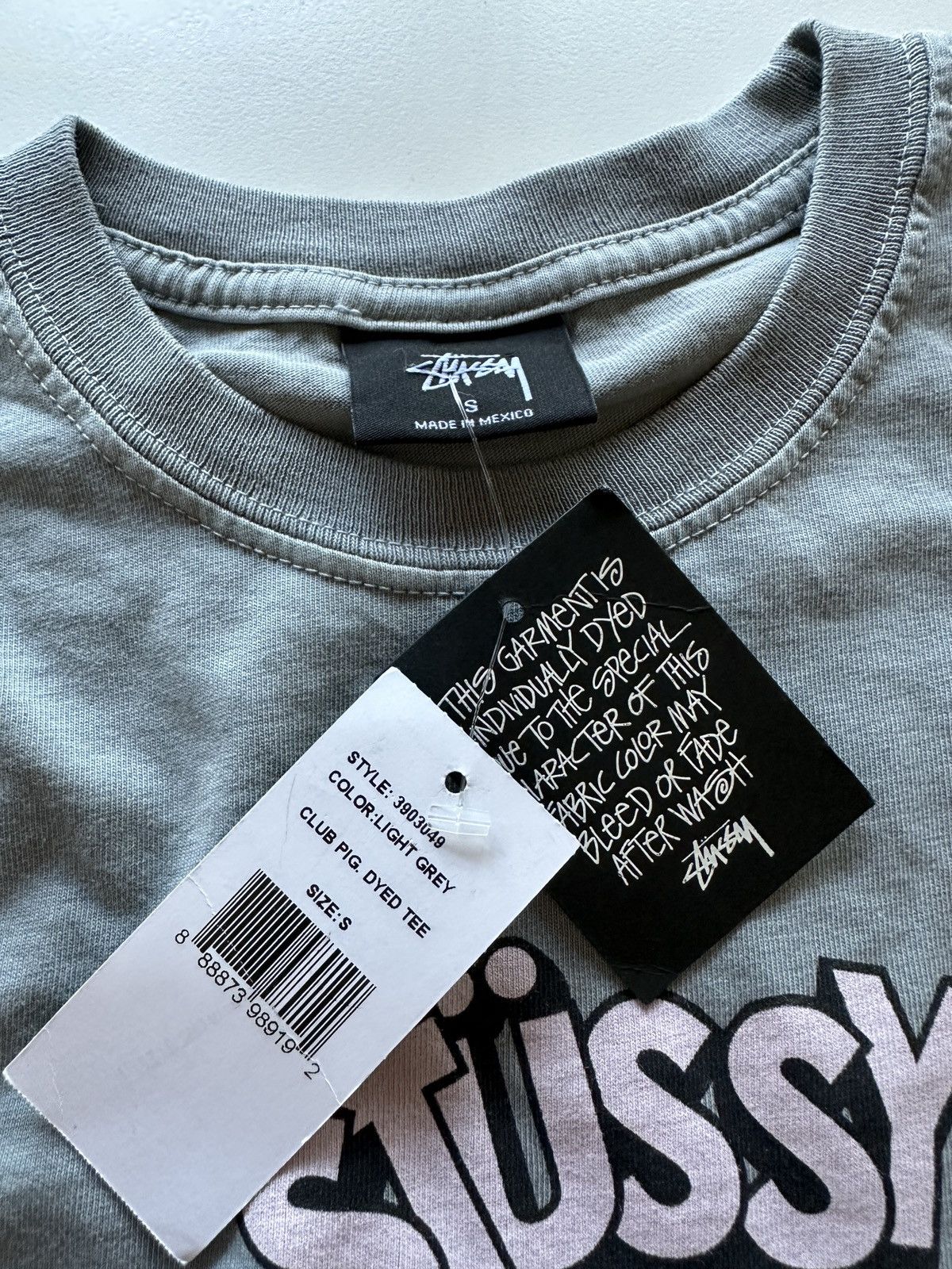 Stussy Stussy New York Club Pigment Dyed Tee(Small) Size US L / EU 52-54 / 3 - 3 Thumbnail