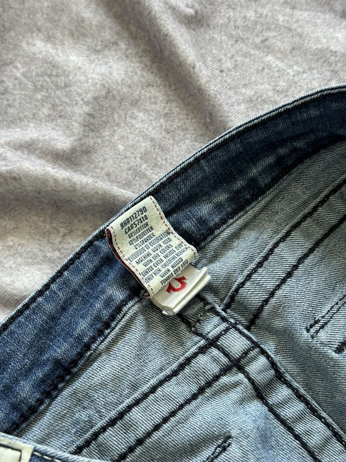 True Religion True Religion Straight Jeans Size 28" / US 6 / IT 42 - 11 Thumbnail