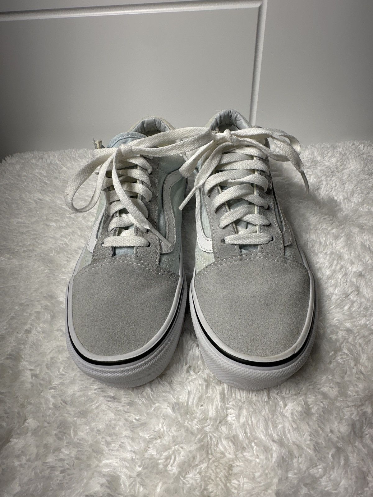 Vans Vans Old Skool Womens Light Blue Size US 7 / EU 40 - 3 Thumbnail
