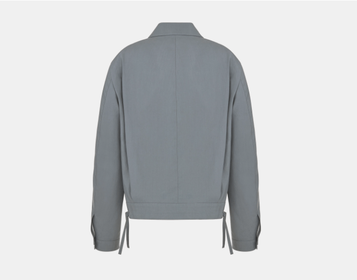 Dior o1w1db10525 493C40 Blouson Jacket in Gray Size US M / EU 48-50 / 2 - 2 Thumbnail