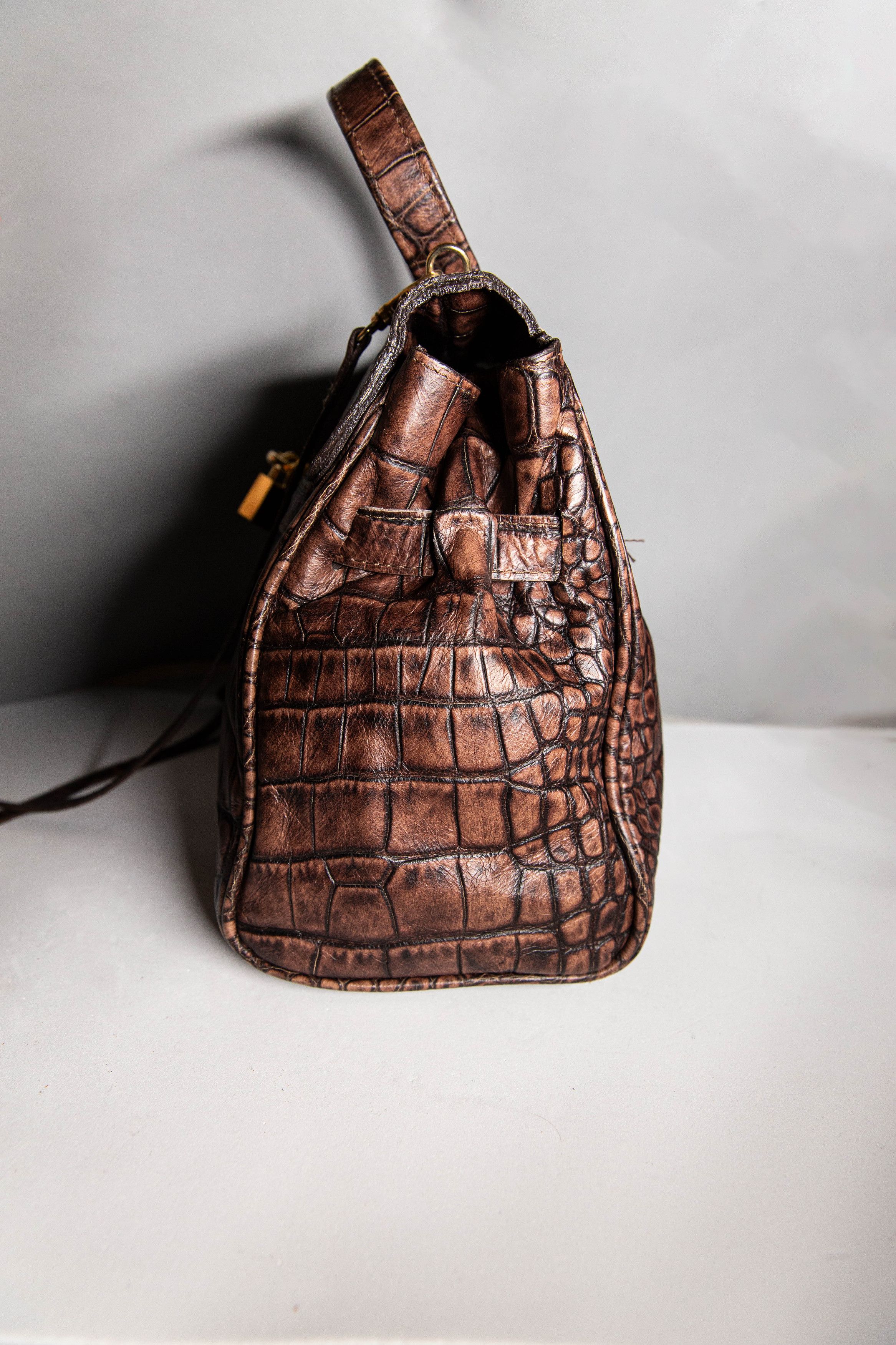 Other Vintage crocodile leather Size ONE SIZE - 3 Thumbnail