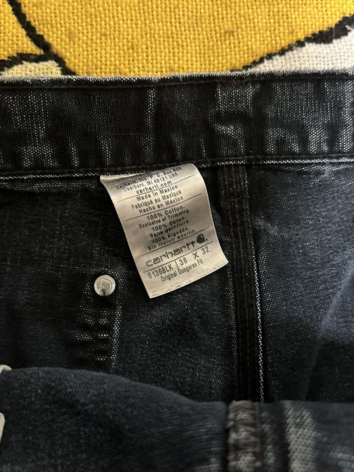 Carhartt Vintage CRAZY CUSTOM Carhartt Double Knee Carpenter Pant 1/1 Size US 35 - 6 Thumbnail
