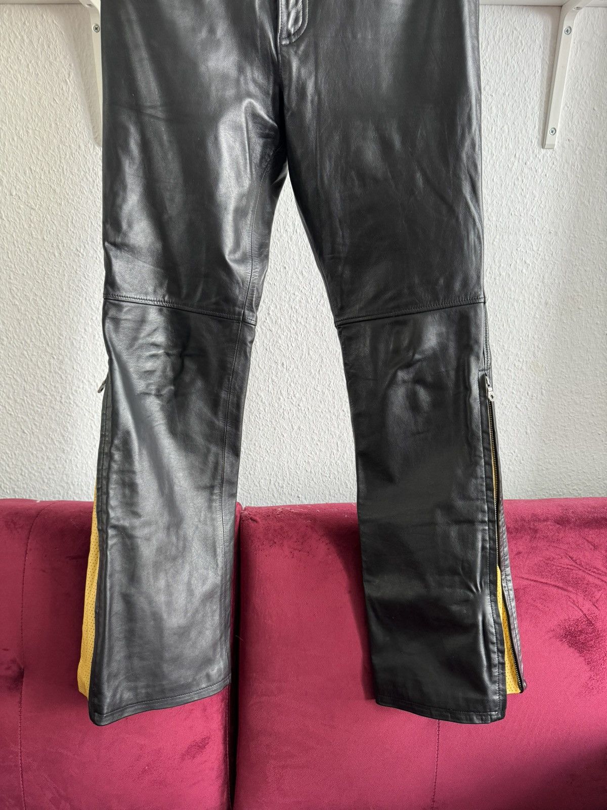 Harley Davidson Harley Davidson black leather pants Size 30" / US 8 / IT 44 - 7 Thumbnail
