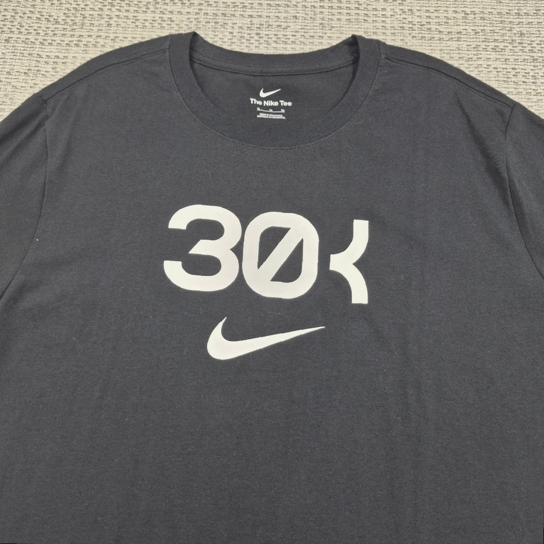 Nike Nike 30K Swoosh Shirt Mens XL Gray T-Shirt Nike Dri-Fit The Nike Tee Crew Neck Short Sleeve Graphic Tee USA California Sports Size US XL / EU 56 / 4 - 4 Thumbnail