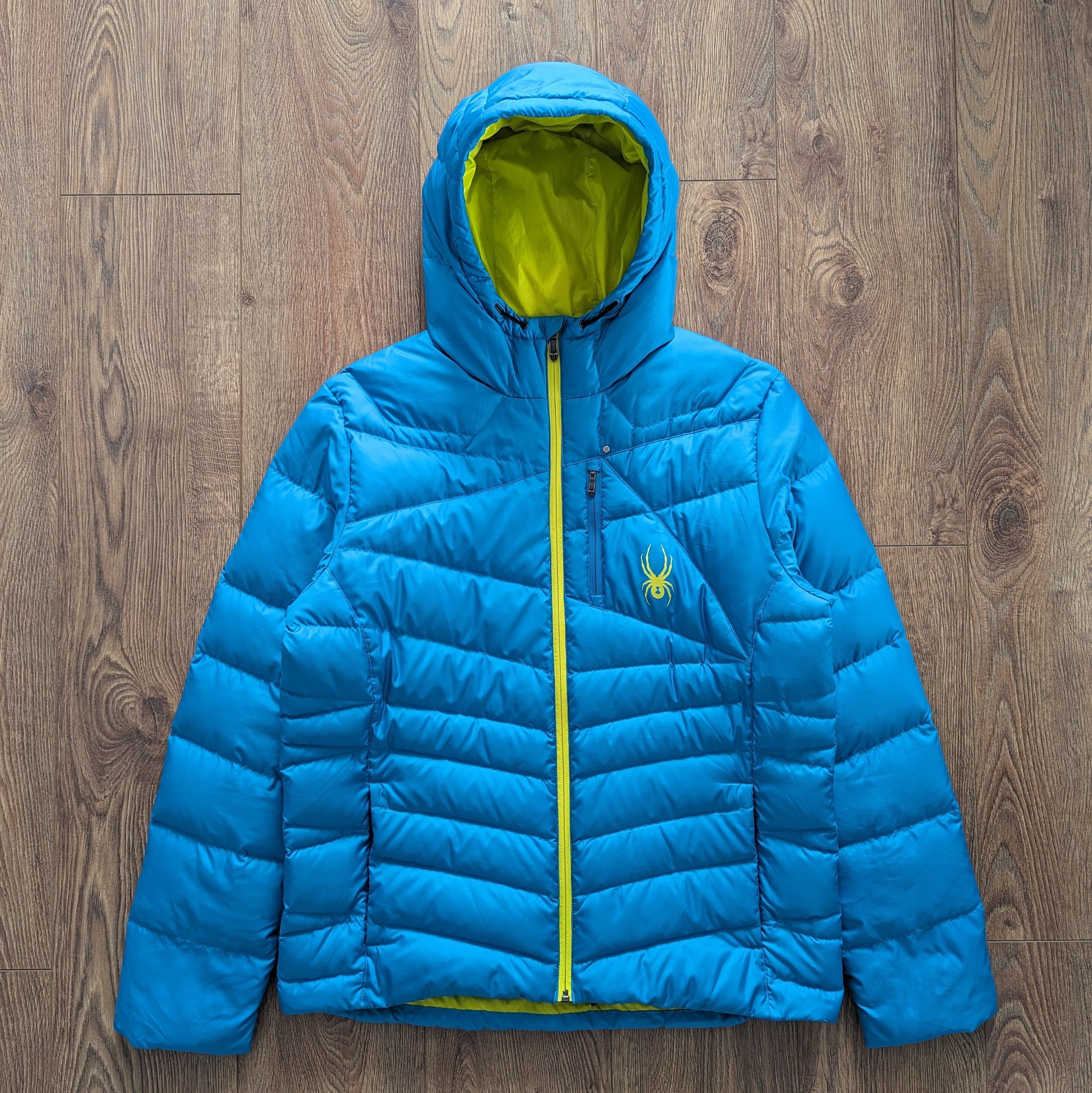 Spyder Spyder Men's Hooded Down Jacket Casual Sportswear Clothing Size US L / EU 52-54 / 3 - 1 Thumbnail