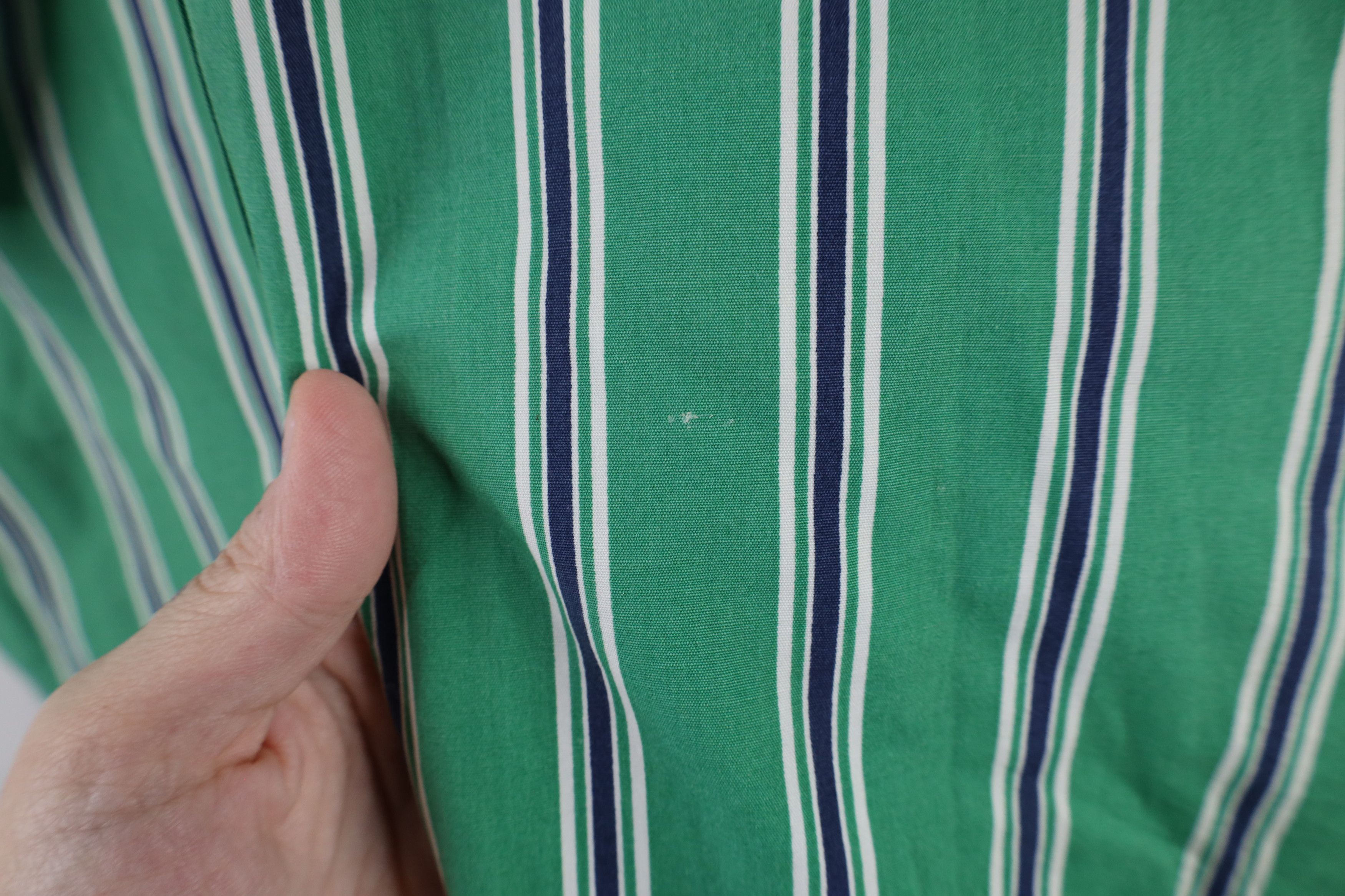 Vintage Vintage 90s Streetwear Fit Striped Short Sleeve Button Shirt Size US M / EU 48-50 / 2 - 5 Thumbnail