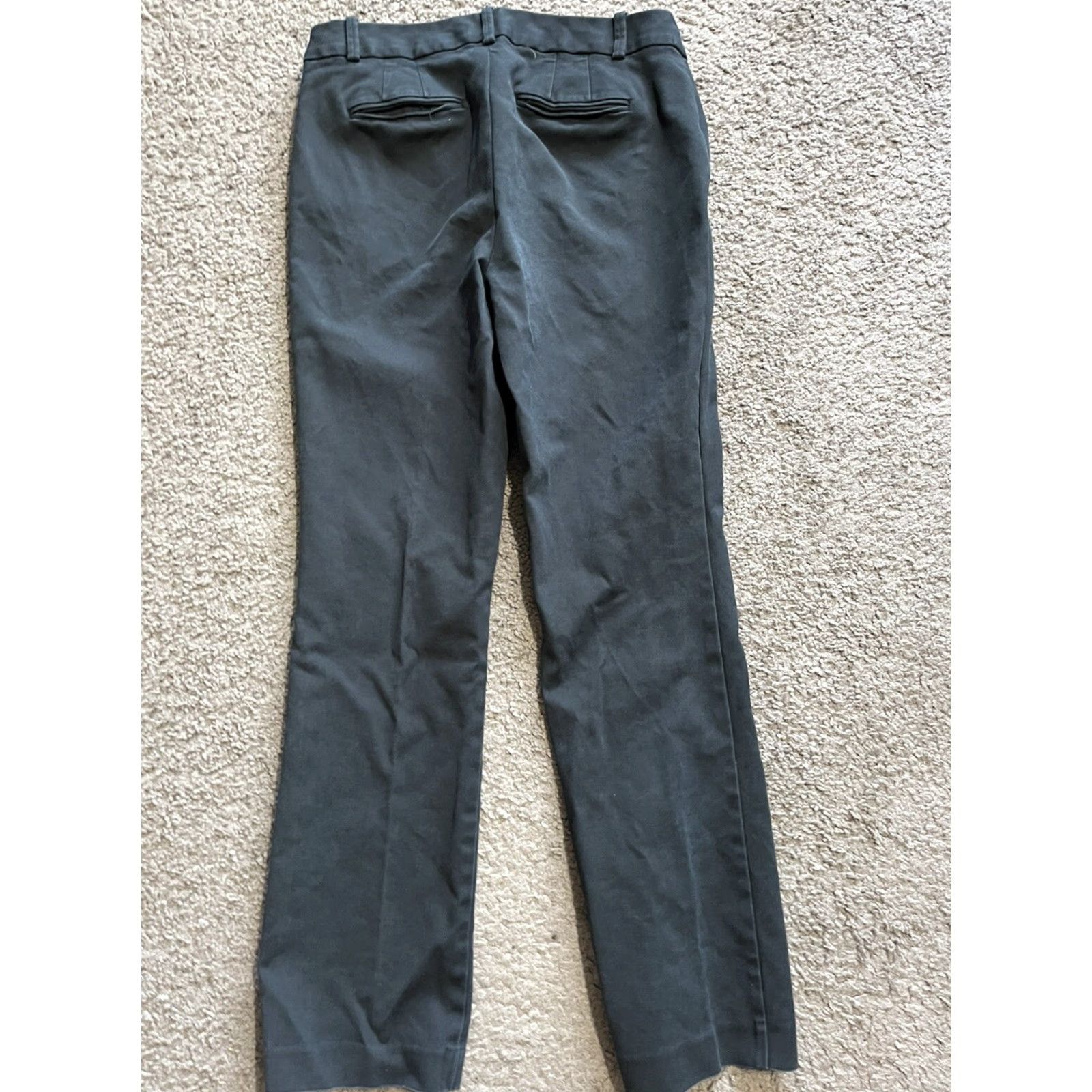 Talbots Talbots Freeport Women's 8 Dress Pants Black Cotton Spandex Rayon Straight Leg Officewear Adult Size 30" / US 8 / IT 44 - 3 Thumbnail