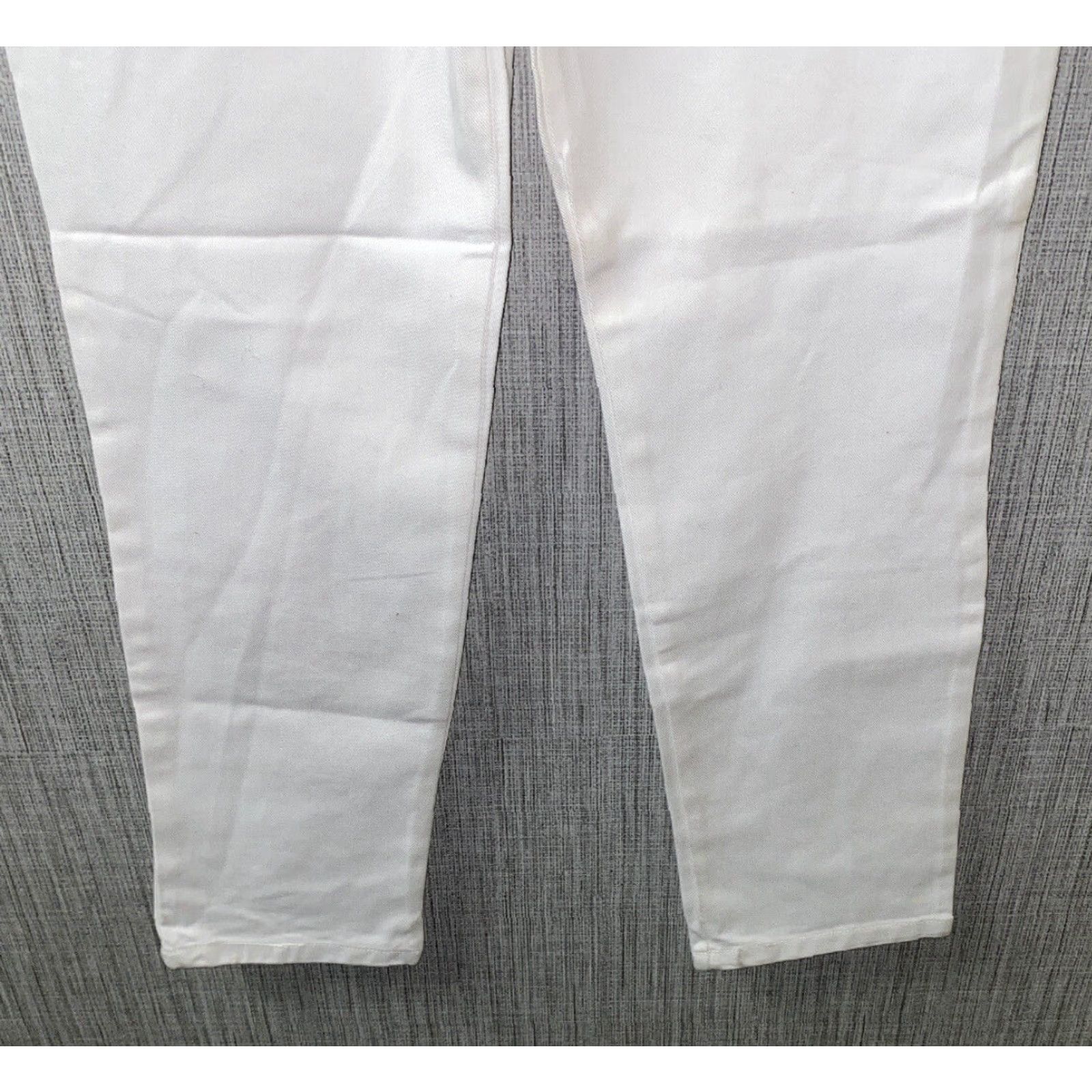Vintage VINTAGE Encore Jeans White USA Made Button Fly 15/16 Womens 30 Inseam Cotton NEW Size 36" / US 14 / IT 50 - 5 Thumbnail