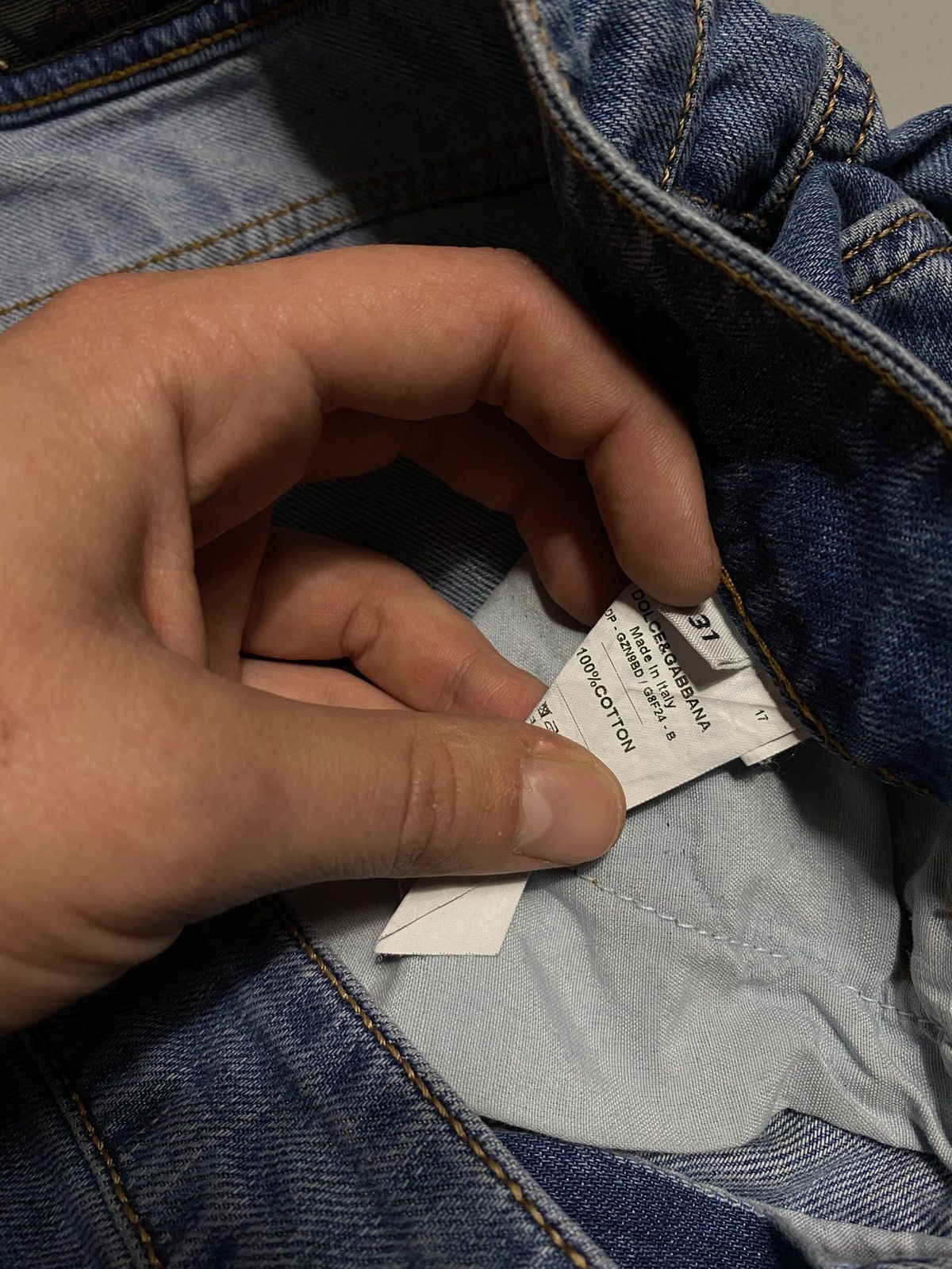 Dolce & Gabbana Dolce & Gabbana classic denim pants Size US 31 - 6 Thumbnail