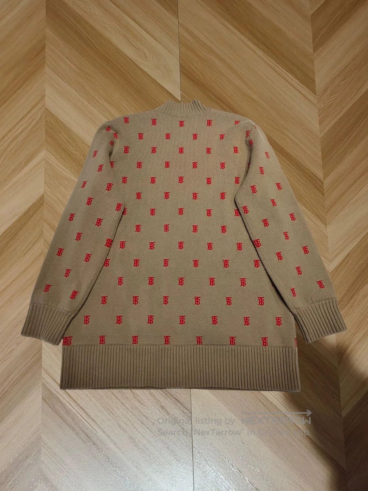 Burberry burberry tb printed wool cardigan for men. Size US M / EU 48-50 / 2 - 2 Thumbnail