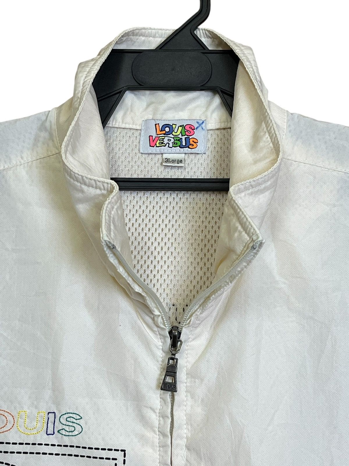 Japanese Brand GRAIL🔥VINTAGE LOUIS VERSUS LIGHT JACKET Size US XXL / EU 58 / 5 - 7 Thumbnail