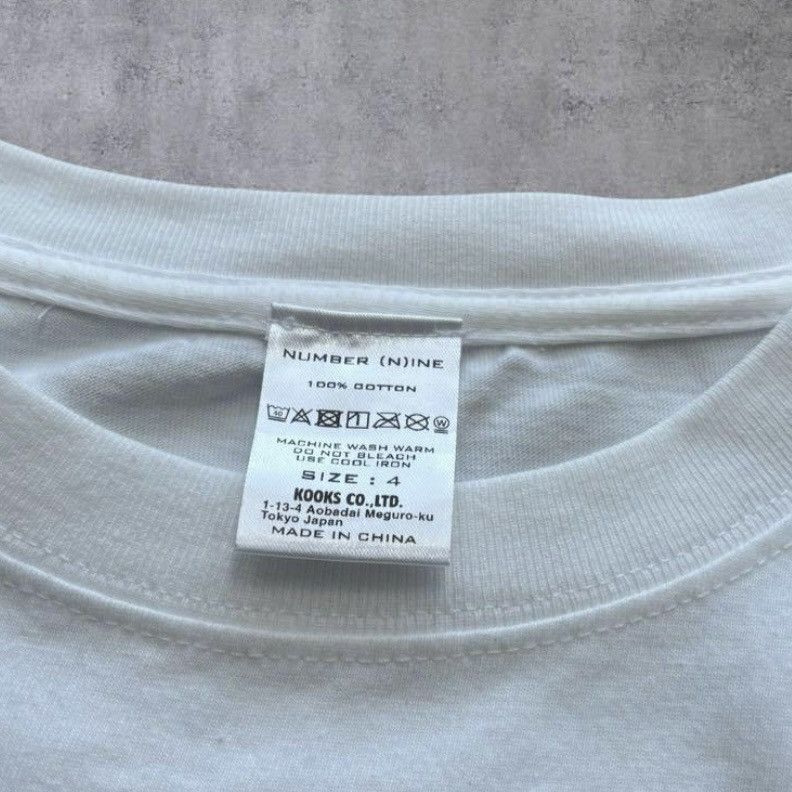 Japanese Brand NUMBER (N)INE ROUND FRAME Tshirt Size US L / EU 52-54 / 3 - 2 Thumbnail