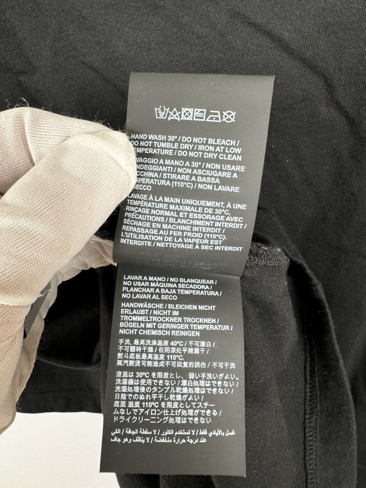 Palm Angels Palm Angels-Palm Black Oversized T-Shirt Size US S / EU 44-46 / 1 - 9 Thumbnail