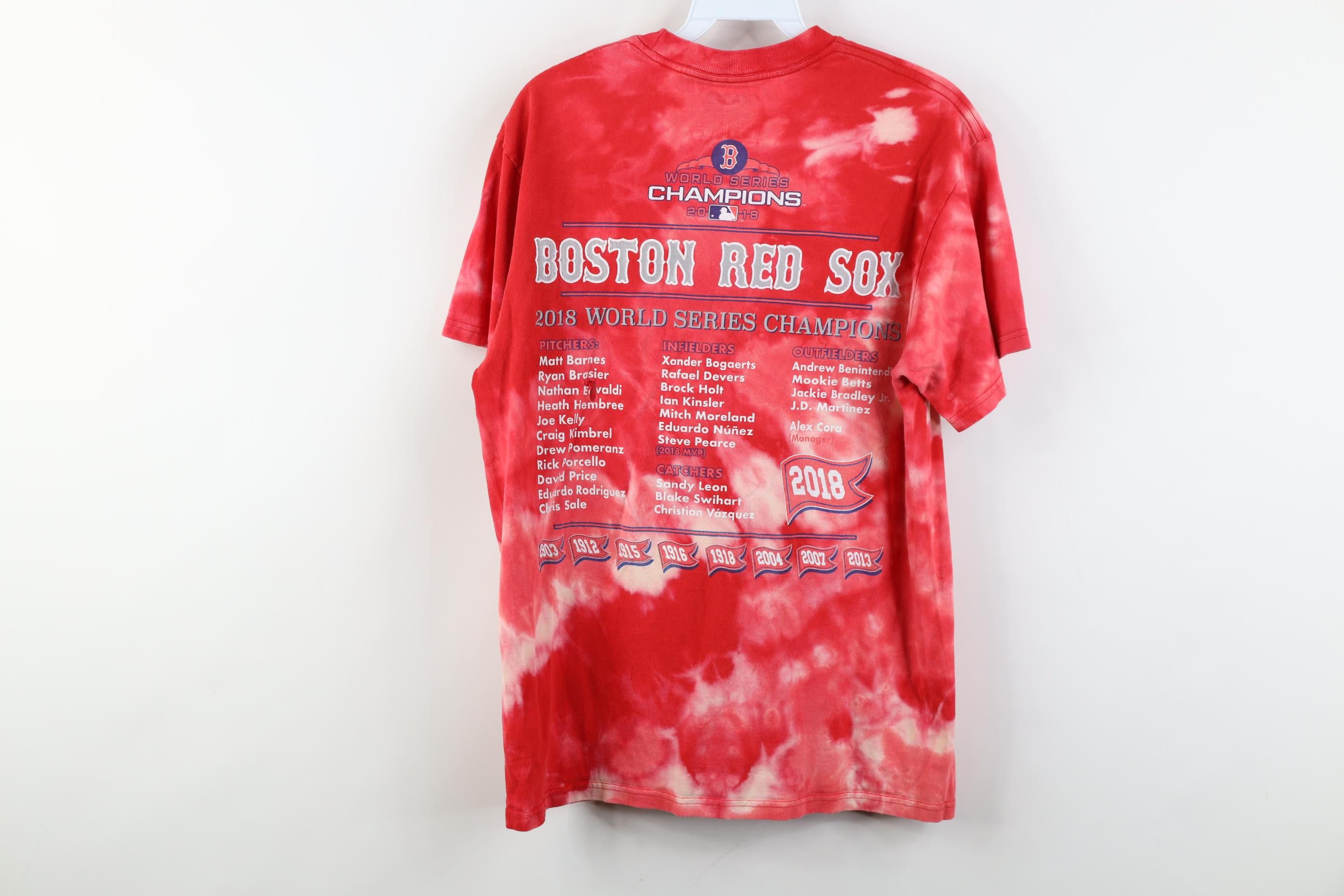 Vintage Y2K 2018 World Series Champs Boston Red Sox Baseball T-Shirt Size US M / EU 48-50 / 2 - 10 Thumbnail