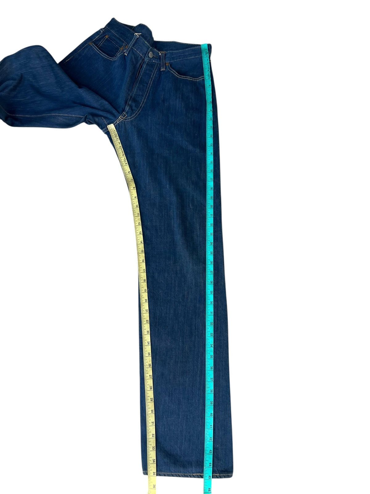 Full Count & Co. × Japanese Brand Vintage 90s Full Count Japan Redline Selvedge Denim Jeans Size US 30 / EU 46 - 6 Thumbnail