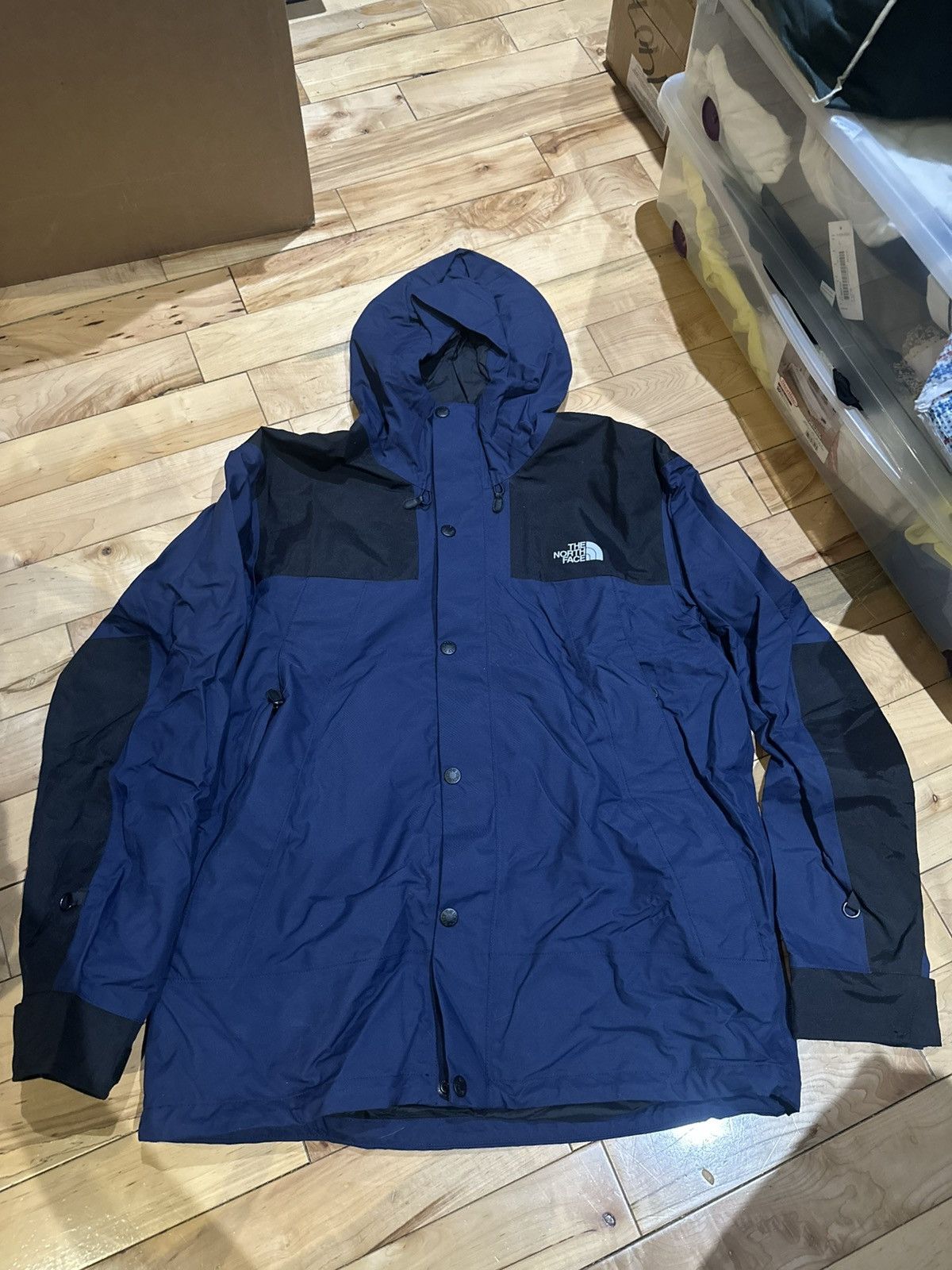 The North Face Retro Heritage Navy Blue Mountain Jacket Size US XL / EU 56 / 4 - 1 Thumbnail