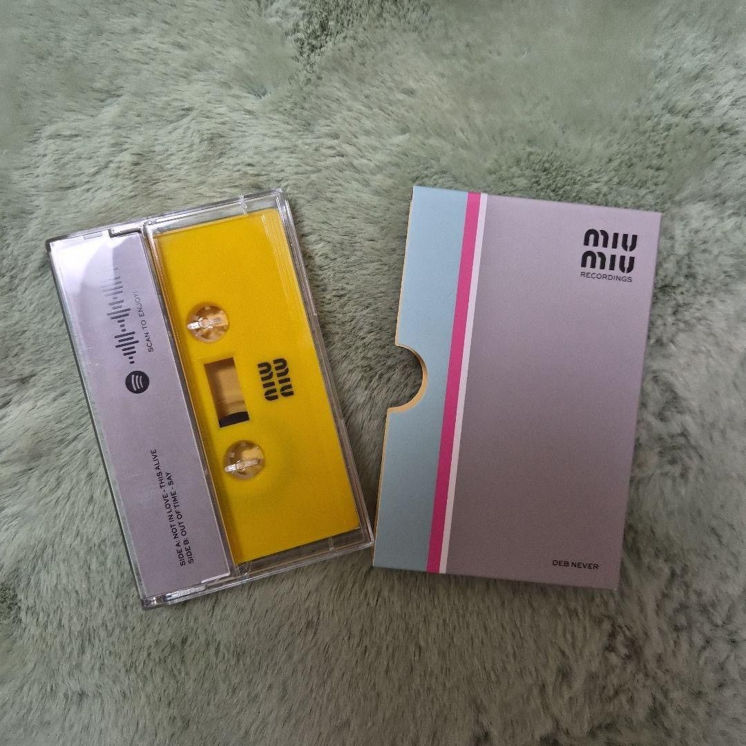 Miu Miu Cassette tape Size ONE SIZE - 1 Thumbnail