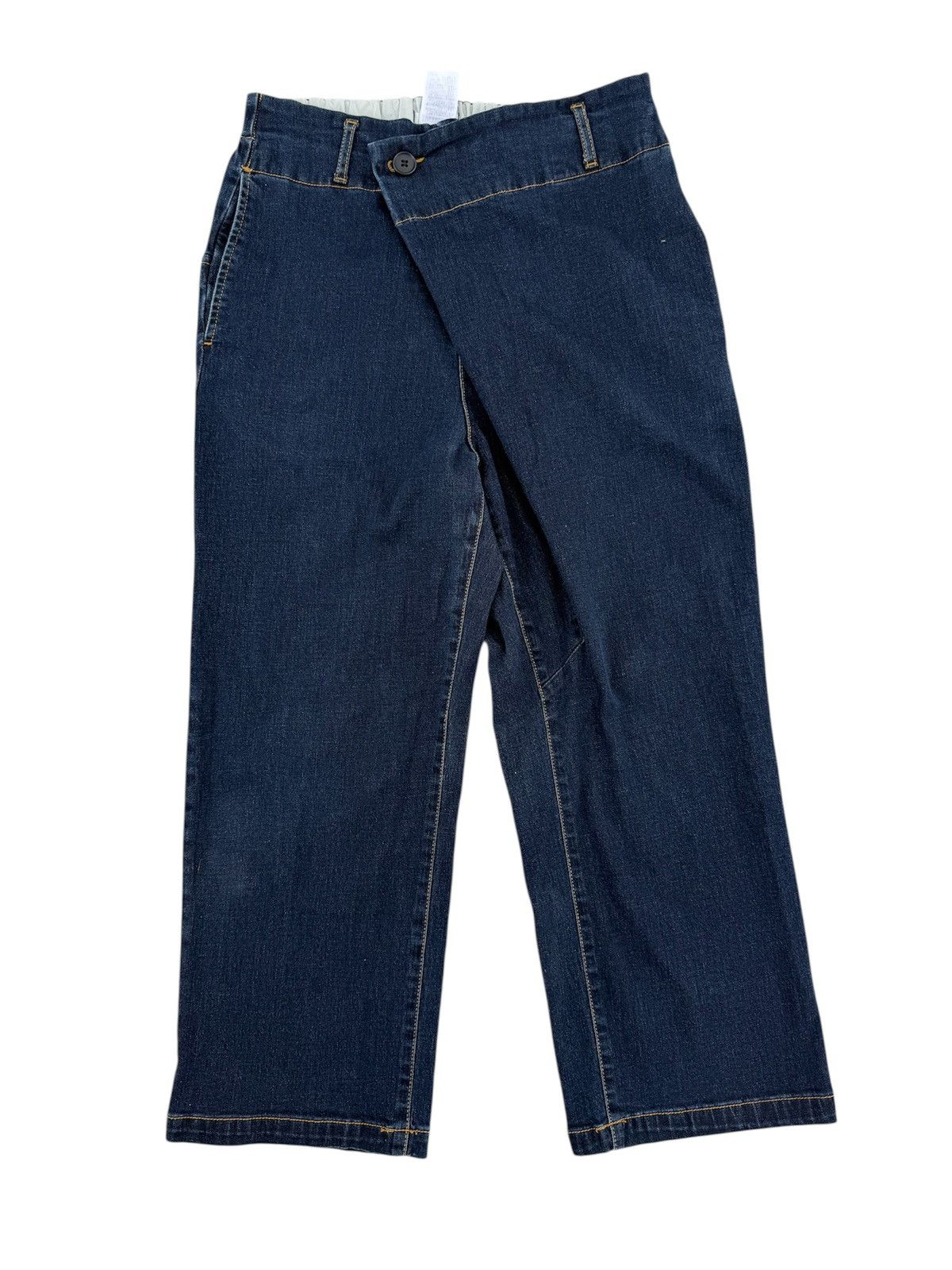 Issey Miyake ISSEY MIYAKE PLANTATION ANKLE PANTS DENIM Size US 30 / EU 46 - 1 Thumbnail