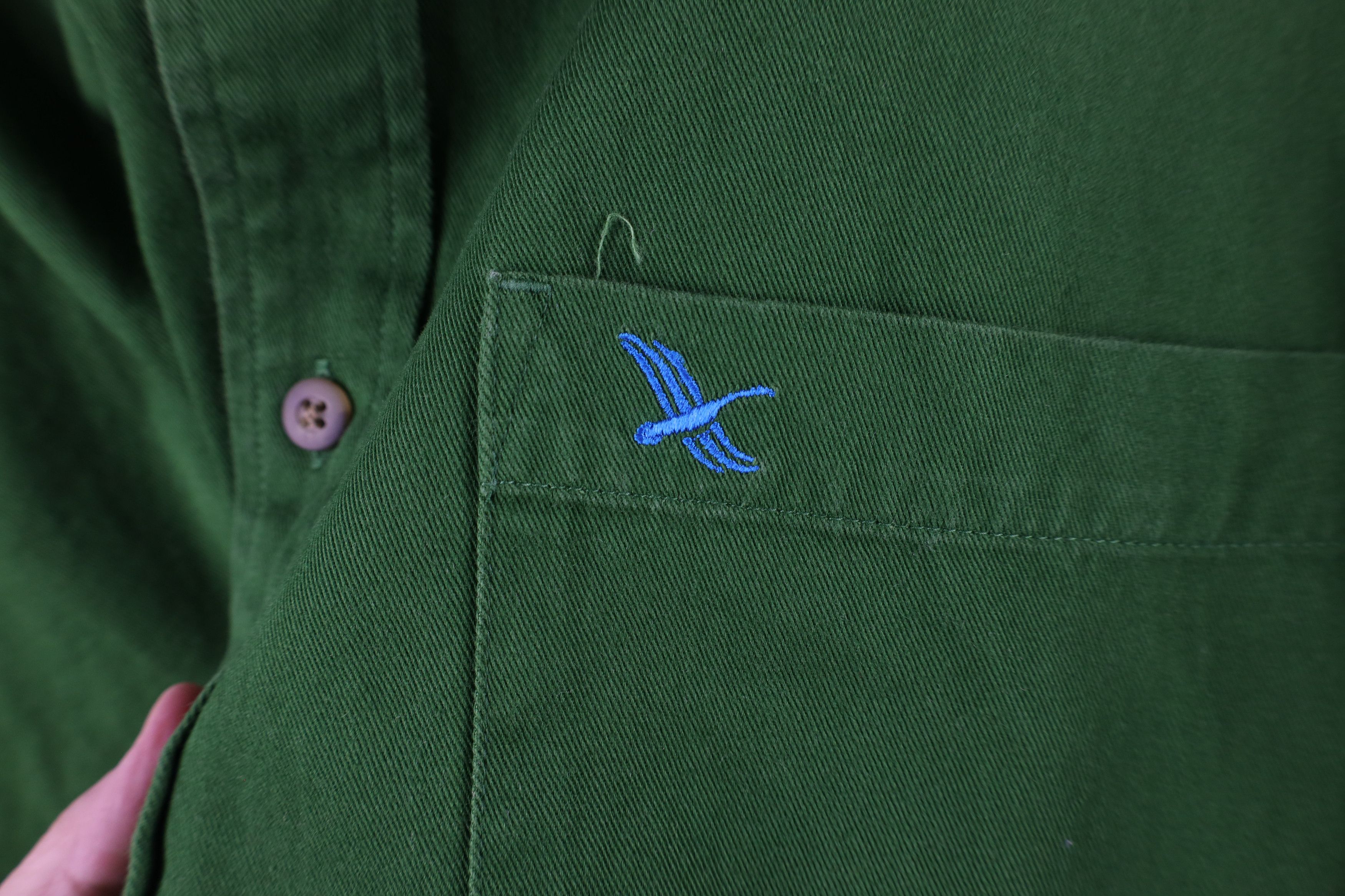 Eddie Bauer × Vintage Vintage 90s Eddie Bauer Short Sleeve Button Shirt Size US L / EU 52-54 / 3 - 4 Thumbnail