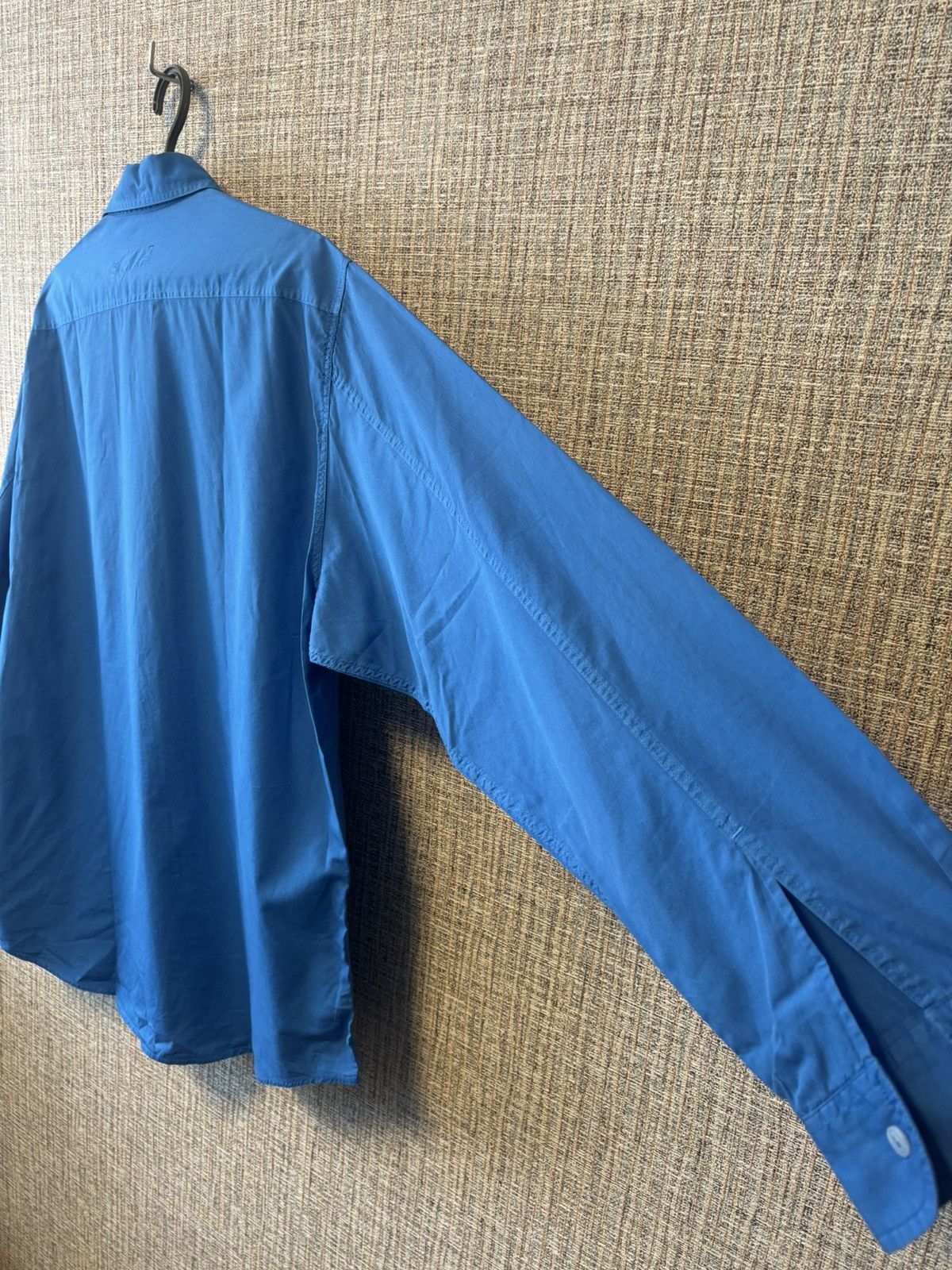 Valentino Valentino Jeans Blue Button Down Shirt Size 41 Size US L / EU 52-54 / 3 - 13 Thumbnail