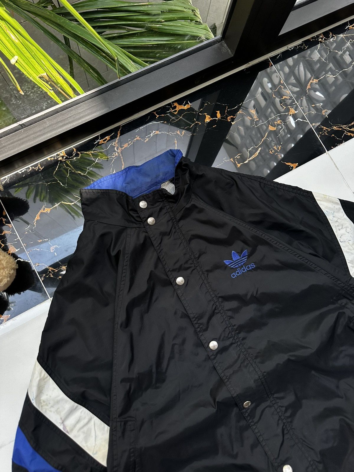 Adidas × Vintage 🤠90s ADIDAS VINTAGE DOUBLE LOGO STREETWEAR JACKET🤠 Size US L / EU 52-54 / 3 - 5 Thumbnail
