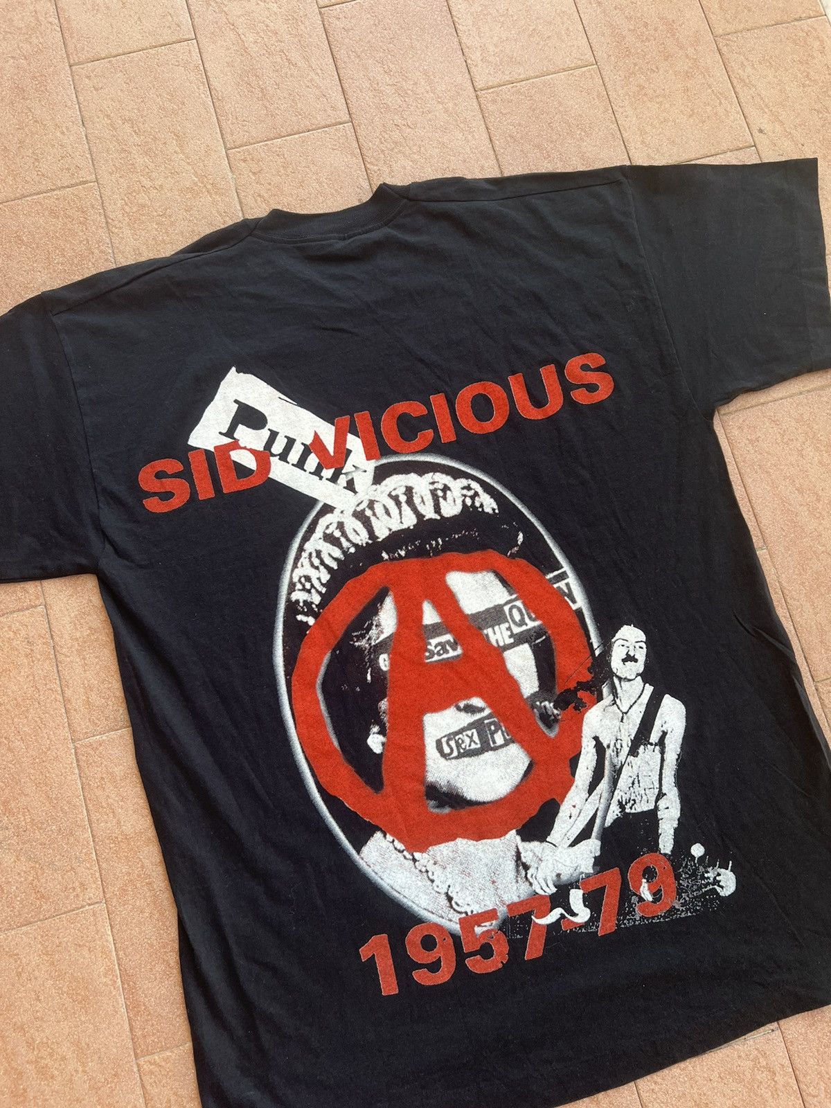 Band Tees × Vintage Rare Vintage T-Shirt Sex Pistols Sid Vicious 1957-1979 Shirt Size US XL / EU 56 / 4 - 10 Thumbnail
