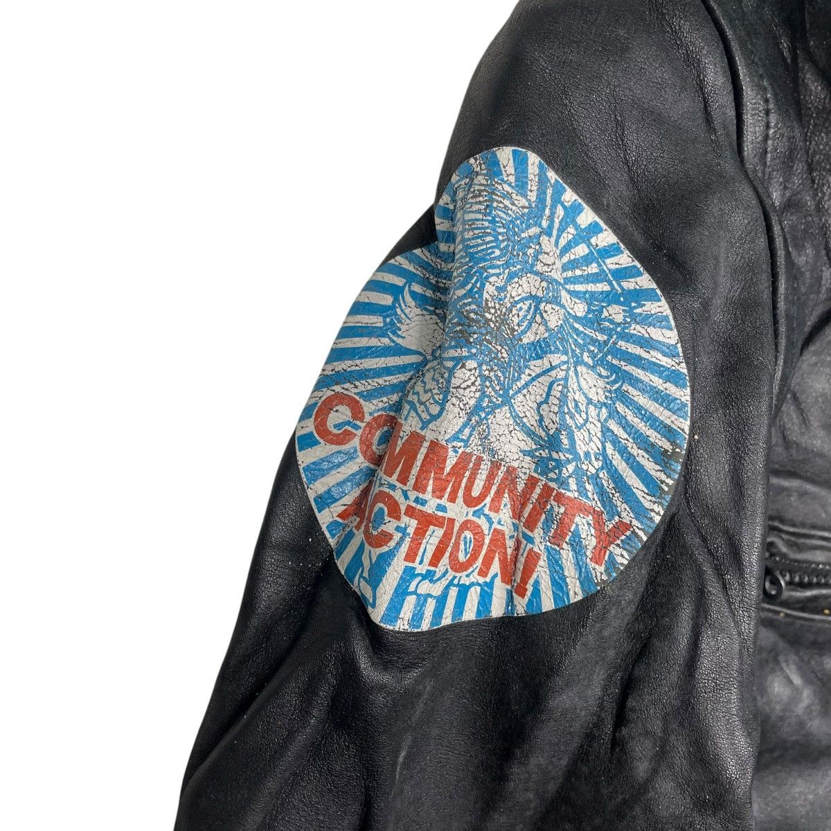 Other Riders Badland Motorcycle Biker Leather Jacket Size US XXS / EU 40 - 15 Thumbnail