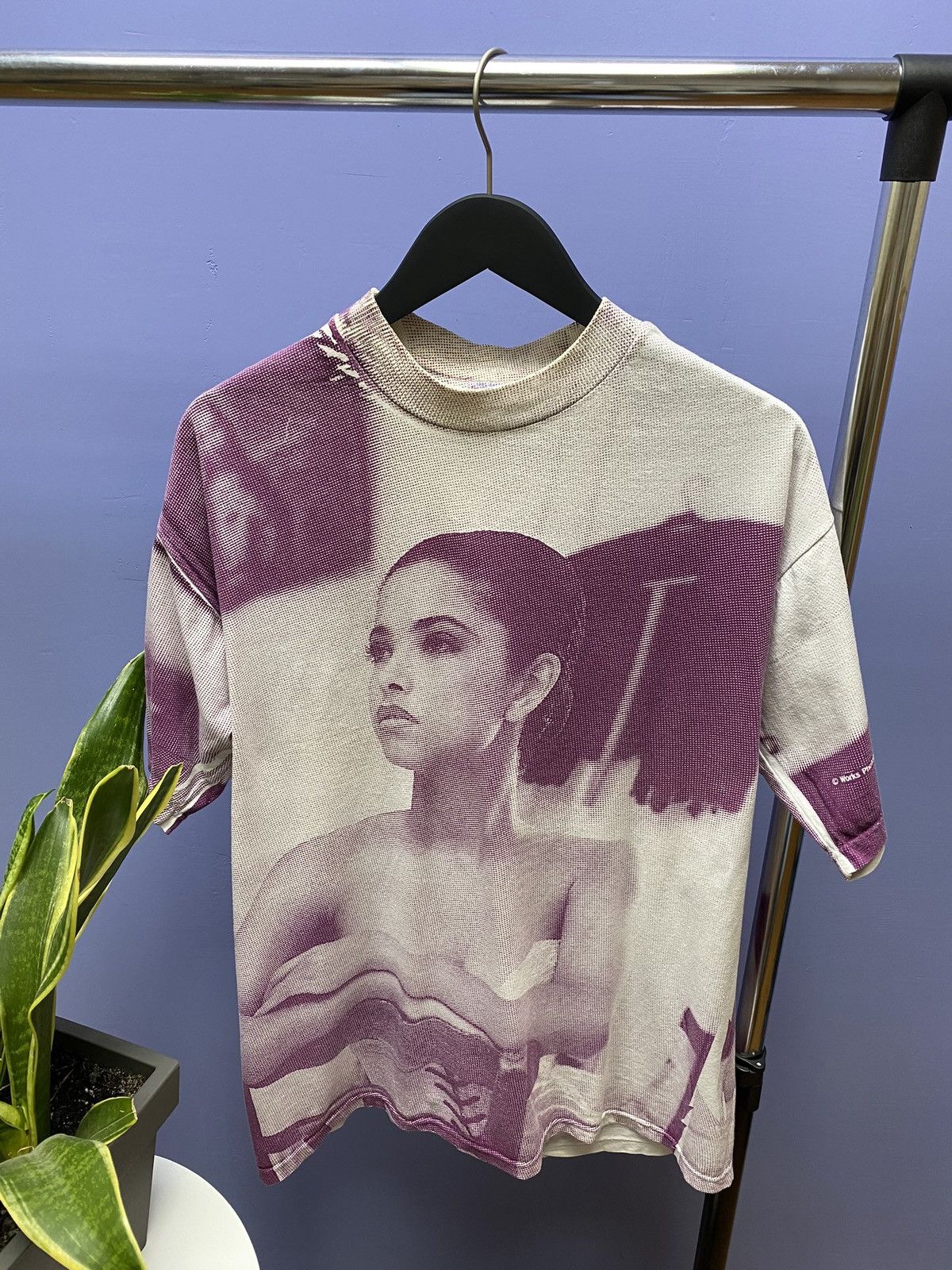 Band Tees Vintage 1993 Sierra Teez Girl Portrait Allover Print Tee Size US XL / EU 56 / 4 - 3 Thumbnail