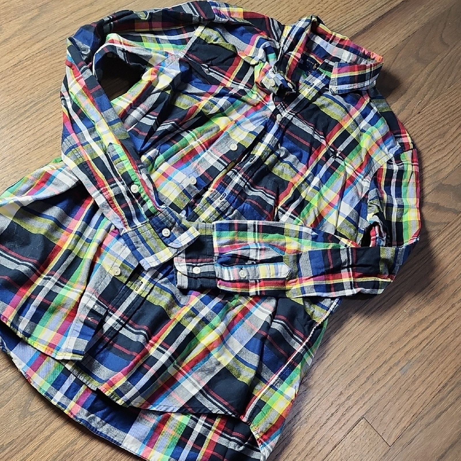 Ralph Lauren Ralph Lauren Multicolor Plaid Shirt Size US XL / EU 56 / 4 - 1 Thumbnail