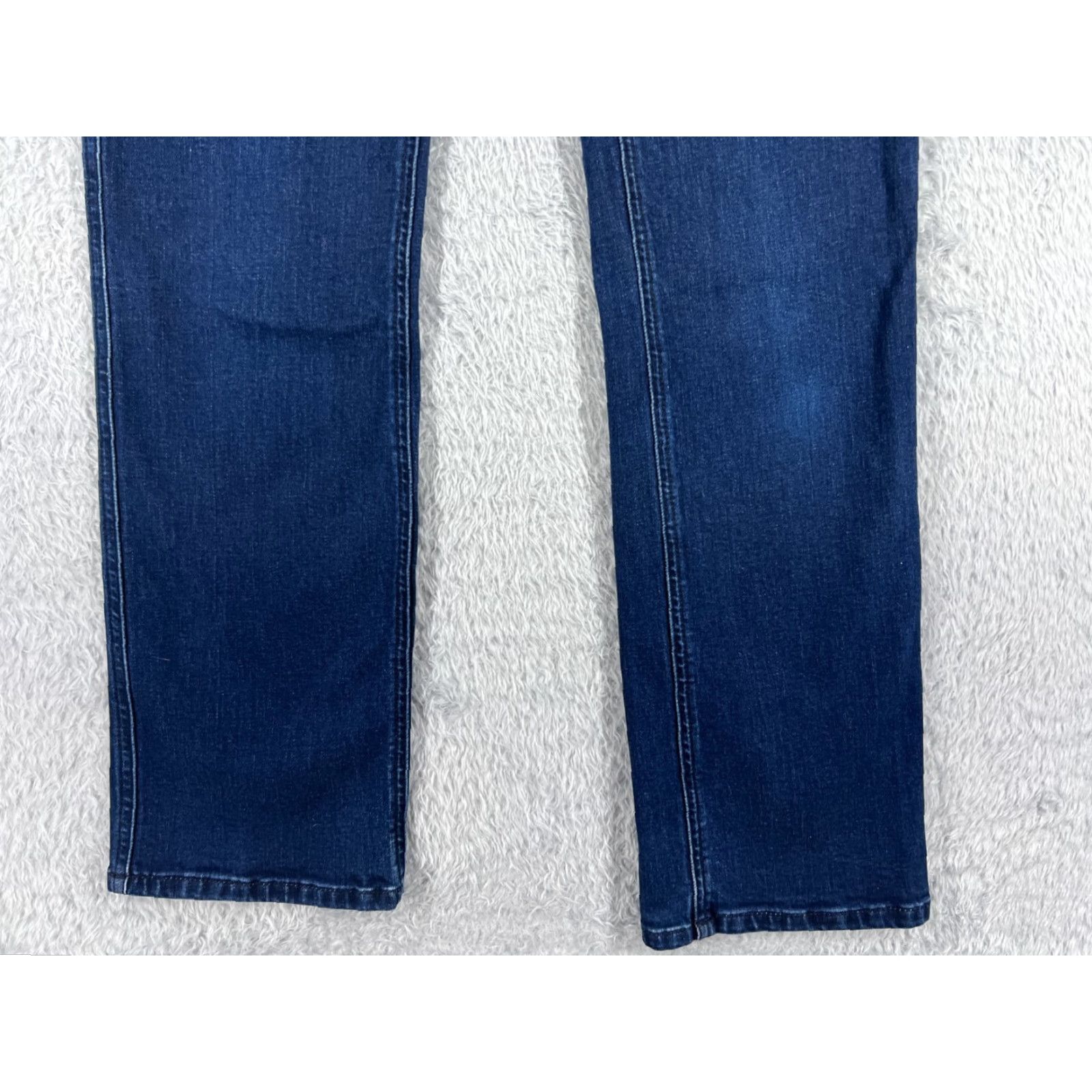 Vintage Draper James Jeans Womens 29 Blue Denim Straight Dark Wash Cotton 28x29 Jeans Brand Draper James Womens Jeans Dark Wash 29in Inseam 29 Size 29" - 2 Thumbnail