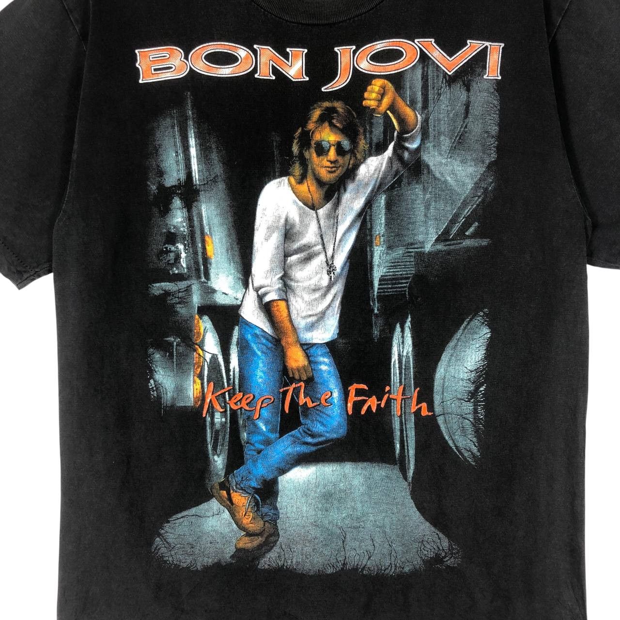 Bon Jovi Vintage Bon Jovi T-Shirt Size US L / EU 52-54 / 3 - 5 Thumbnail