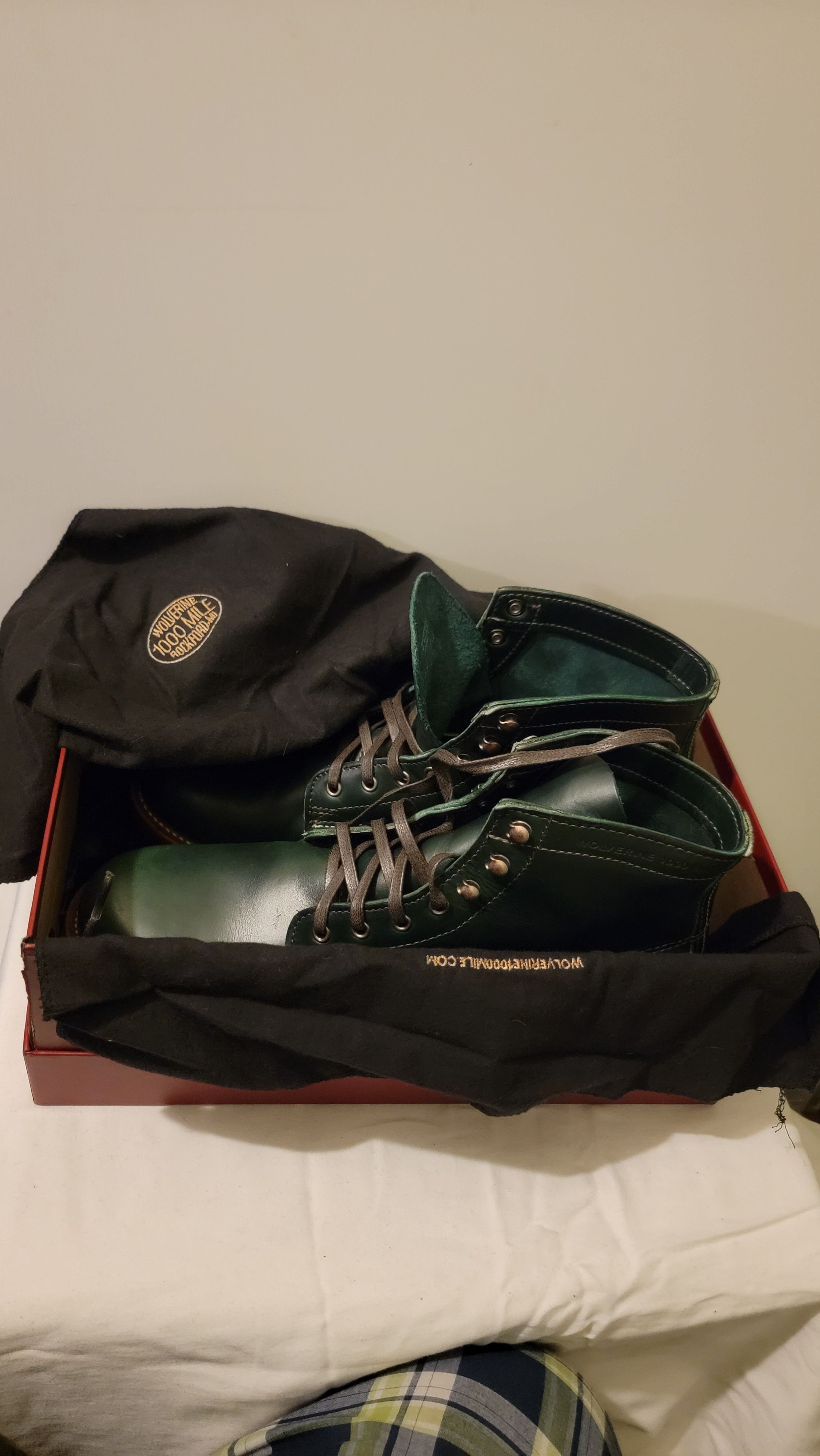Wolverine Wolverine 1000-mile boot plain-toe classic model Size US 10 / EU 43 - 13 Thumbnail
