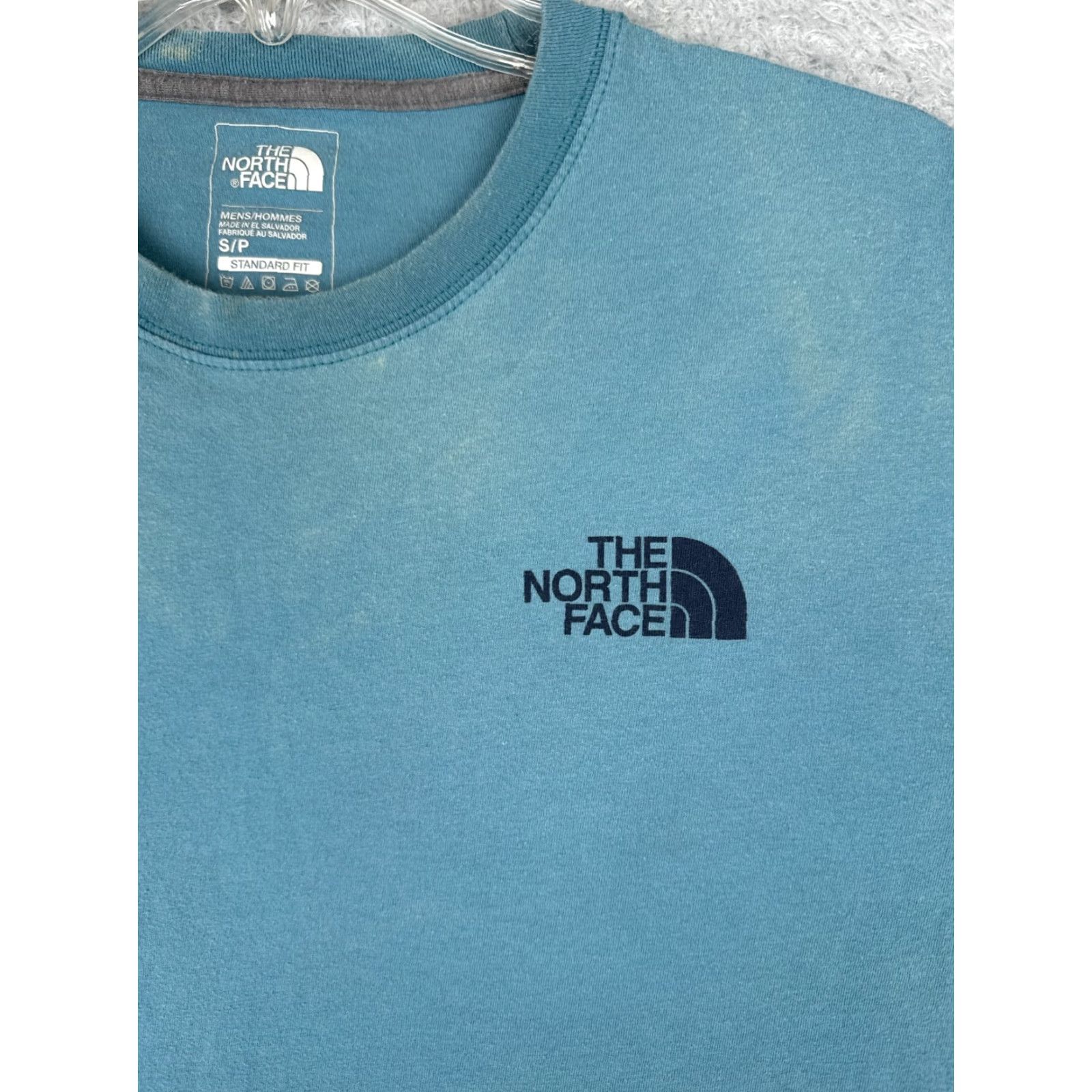 The North Face The North Face Shirt Men Small Blue Long Sleeve Crew Neck 100% Cotton Hike Size US S / EU 44-46 / 1 - 6 Thumbnail