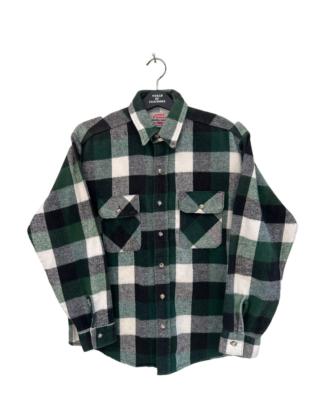 Levi's Vtg Levi’s Outdoors Usa Check Board Flannel Alaska Shirt Size US M / EU 48-50 / 2 - 6 Thumbnail