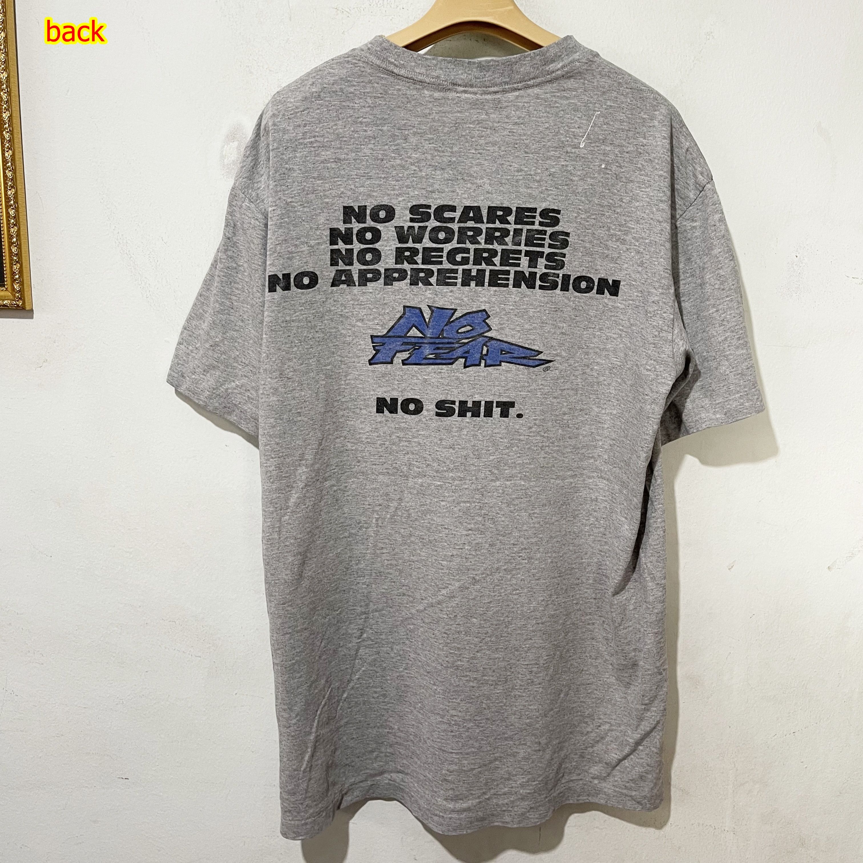 No Fear Vintage 90s No Fear T-Shirt Size US L / EU 52-54 / 3 - 1 Thumbnail