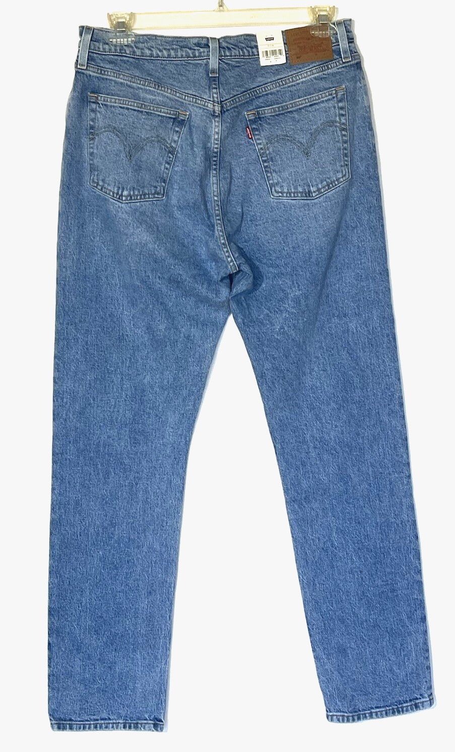 Levi's Levi's Premium 501 Big E Straight Button Fly Stretch Jeans Size US 33 - 2 Thumbnail