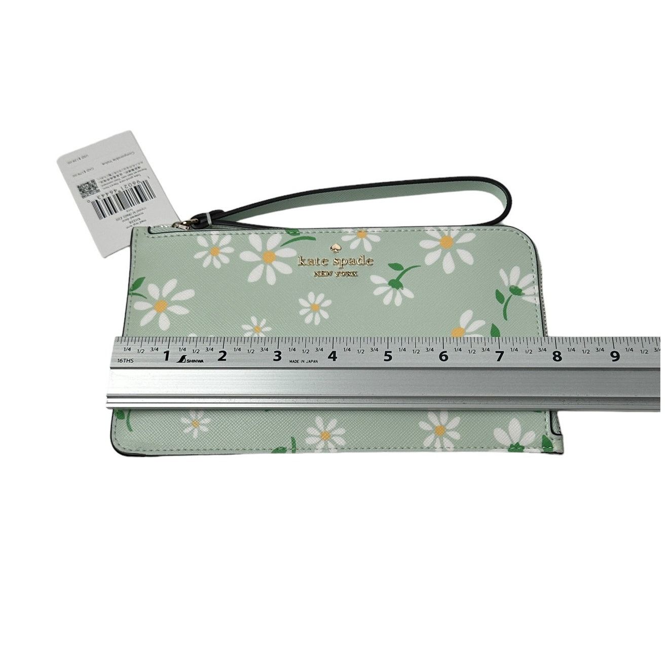 Kate Spade Kate Spade Lucy Day Tripper Daisy Medium L-Zip Wristlet Size ONE SIZE - 7 Thumbnail