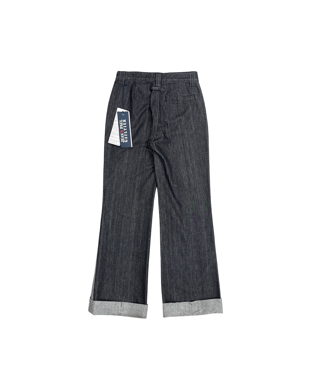 Jean Paul Gaultier Jean Paul Gaultier Glitter Pearl Black Denim Pants Size 28" / US 6 / IT 42 - 5 Thumbnail