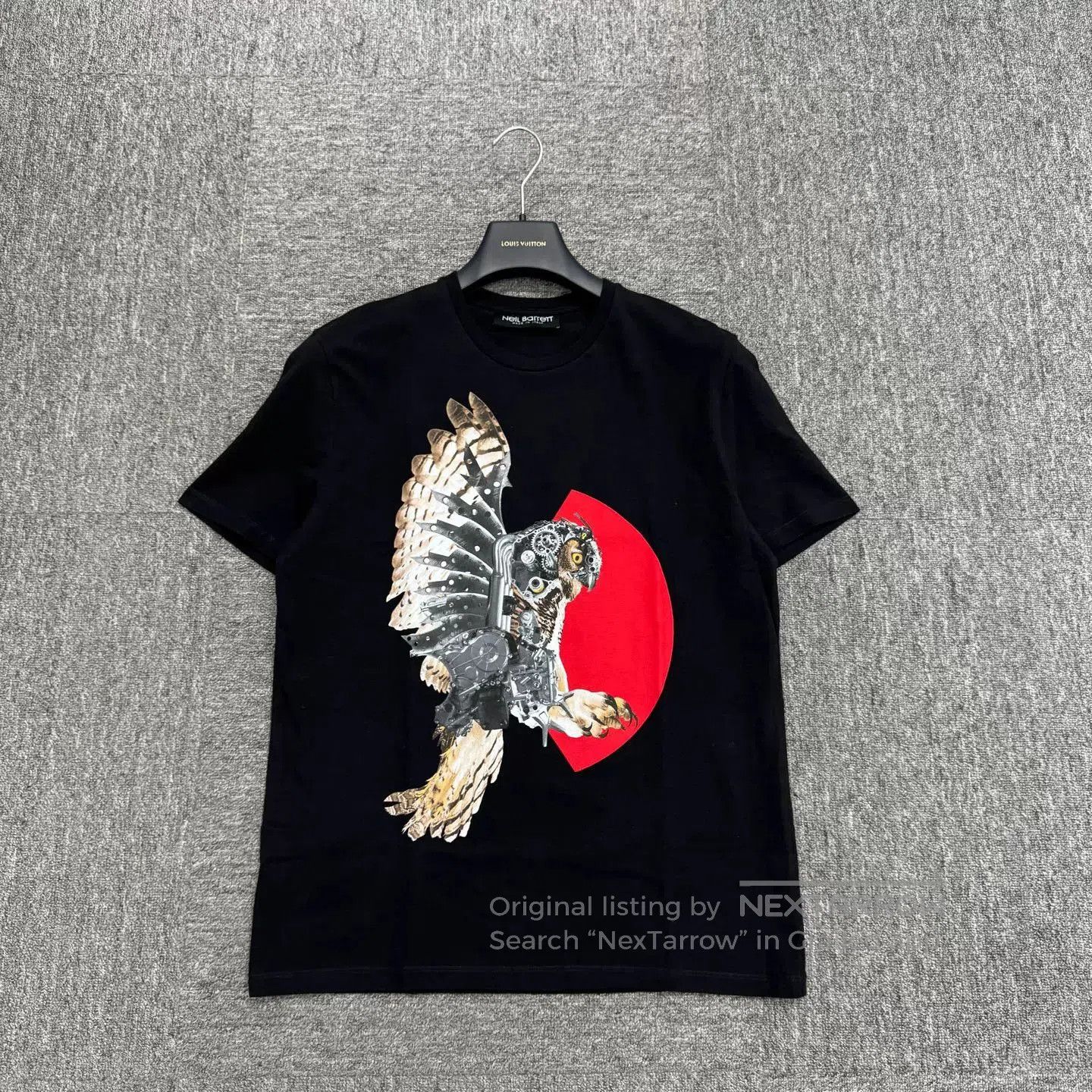 Neil Barrett Neil Barrett Mechanical Owl T-Shirt. Size US M / EU 48-50 / 2 - 1 Thumbnail
