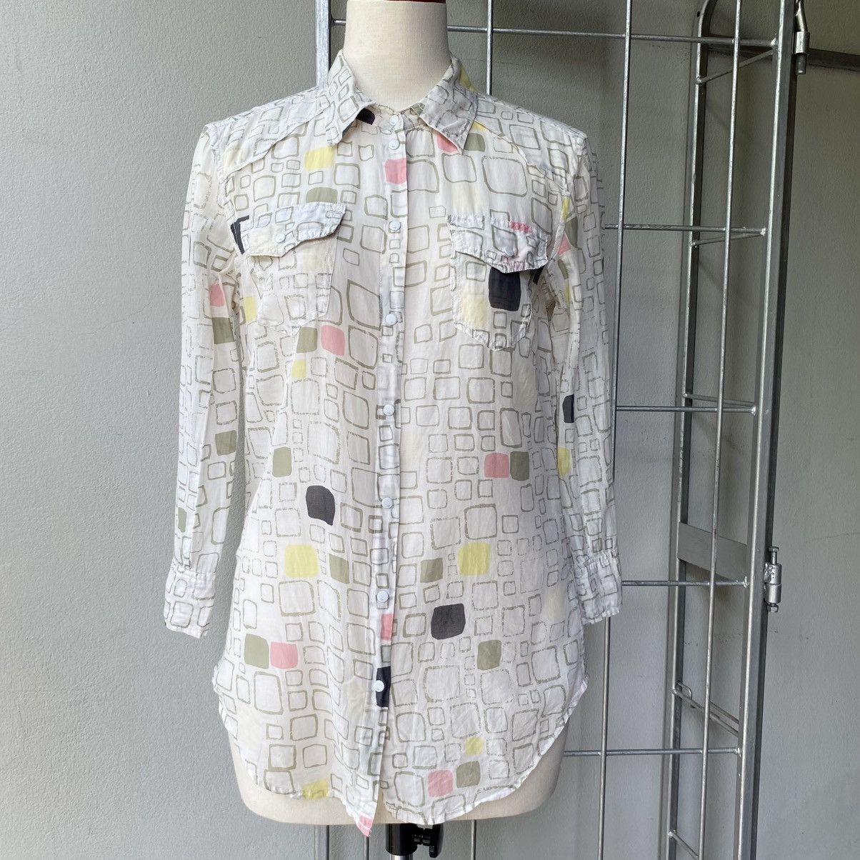 Diesel Diesel Abstract Multi-Frame Long Shirt Size M / US 6-8 / IT 42-44 - 1 Thumbnail