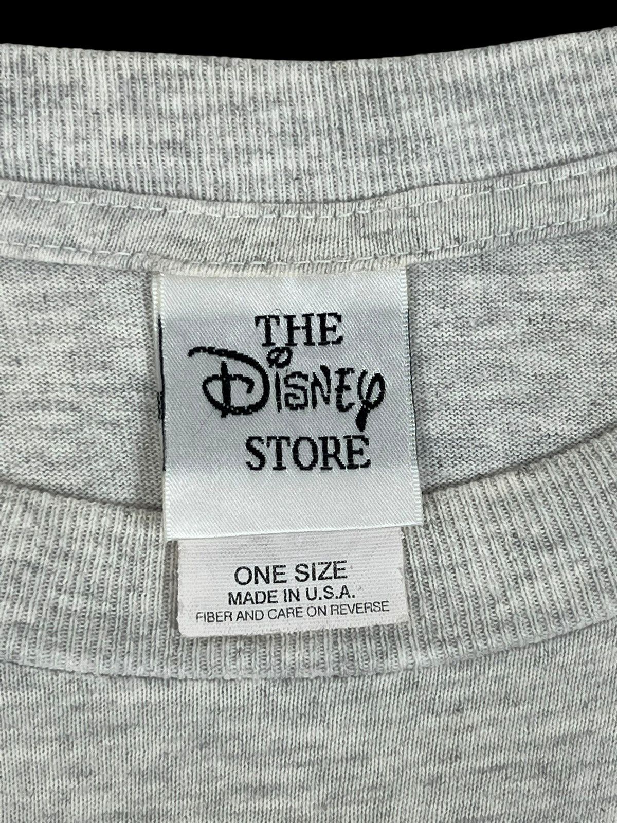 Disney 90s Vintage Mickey Mouse Tee / Dress Size L / US 10 / IT 46 - 7 Thumbnail