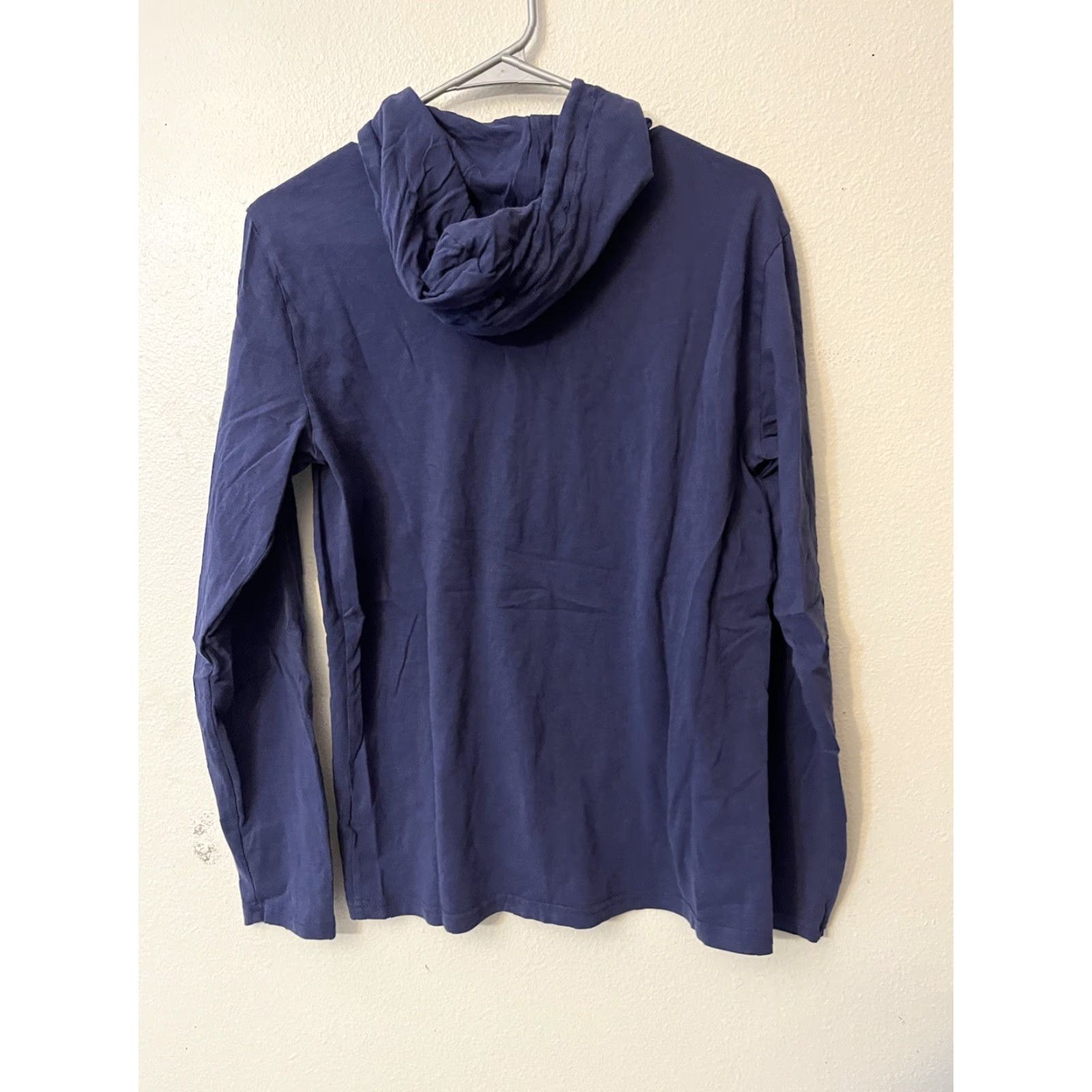 Polo Ralph Lauren VINTAGE Polo Ralph Lauren T-shirt Hoodie Long Sleeve Navy Blue Small Men Lightweight Size US S / EU 44-46 / 1 - 3 Thumbnail