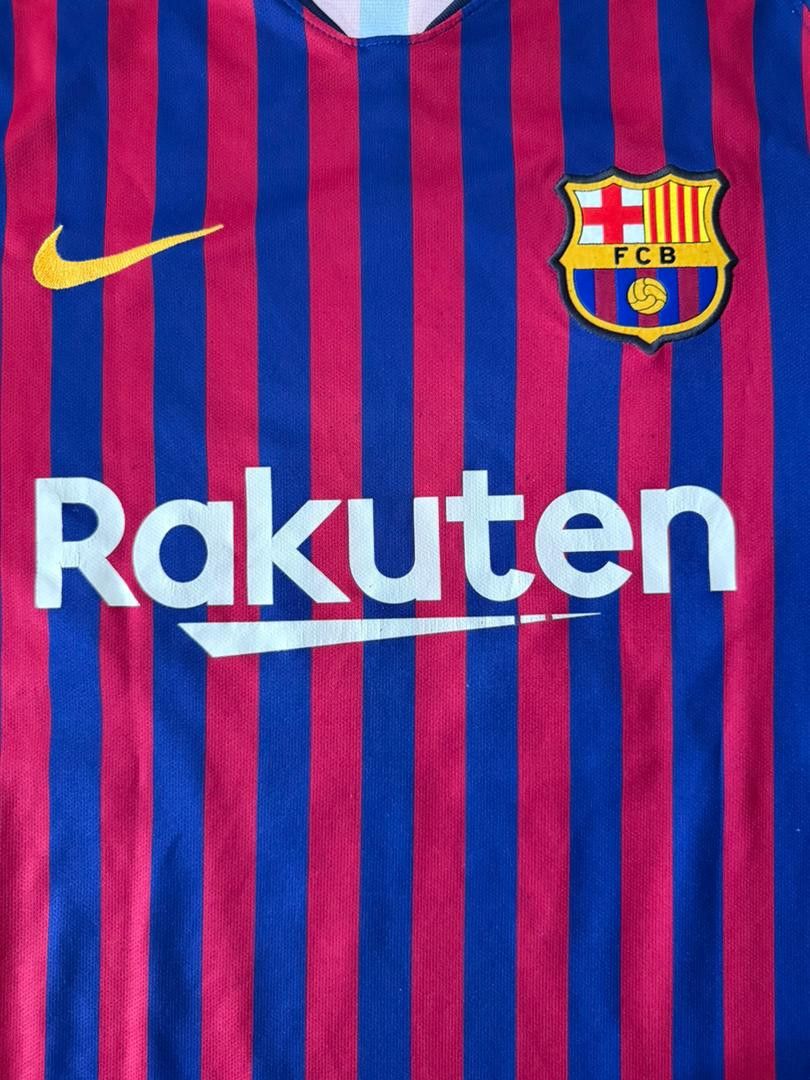 Nike Barcelona 2018/19 Home Shirt - MESSI #10 Size US M / EU 48-50 / 2 - 7 Thumbnail