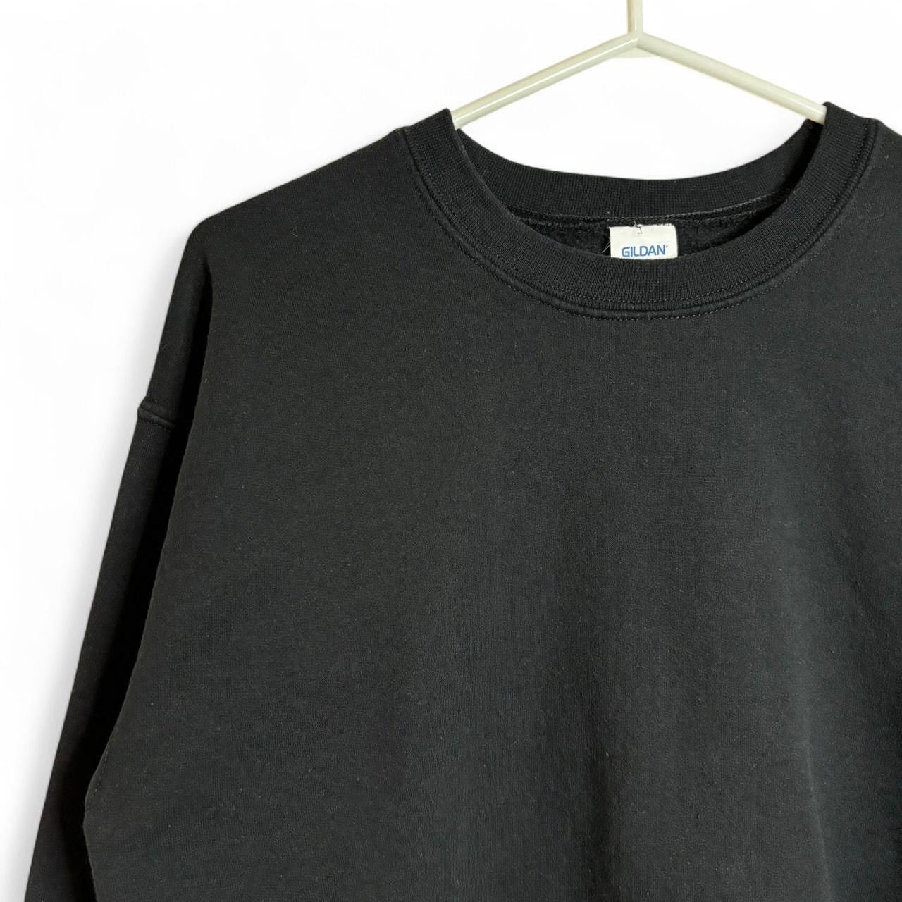 Vintage Vintage Style Black Sweatshirt Size US M / EU 48-50 / 2 - 2 Thumbnail