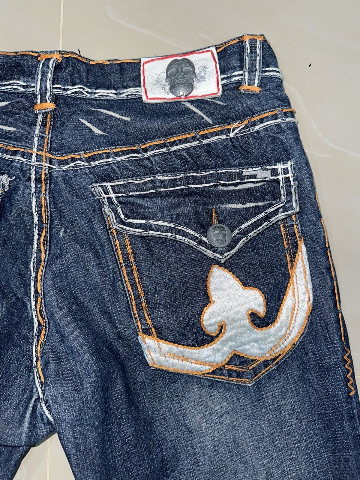 Affliction × Vintage Vintage Laguna Beach jeans Size US 36 / EU 52 - 3 Thumbnail