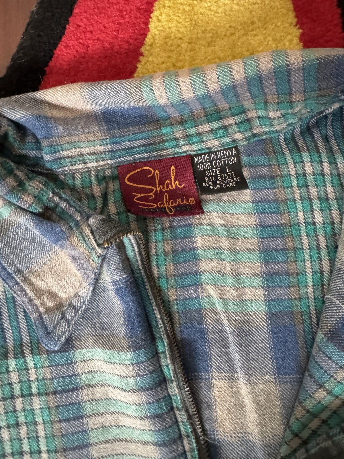 Other VINTAGE QUATER ZIP FLANNEL Size US L / EU 52-54 / 3 - 2 Thumbnail
