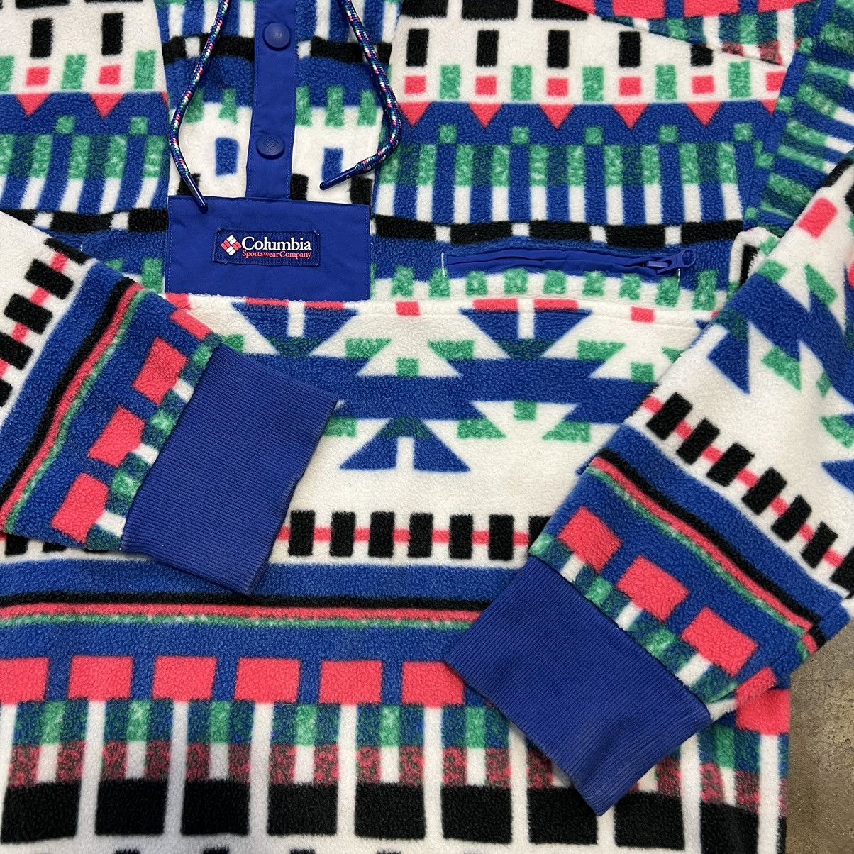 Columbia × Vintage Columbia Sportswear Powder Keg Fleece Sweatshirt Pullover Size US S / EU 44-46 / 1 - 4 Thumbnail