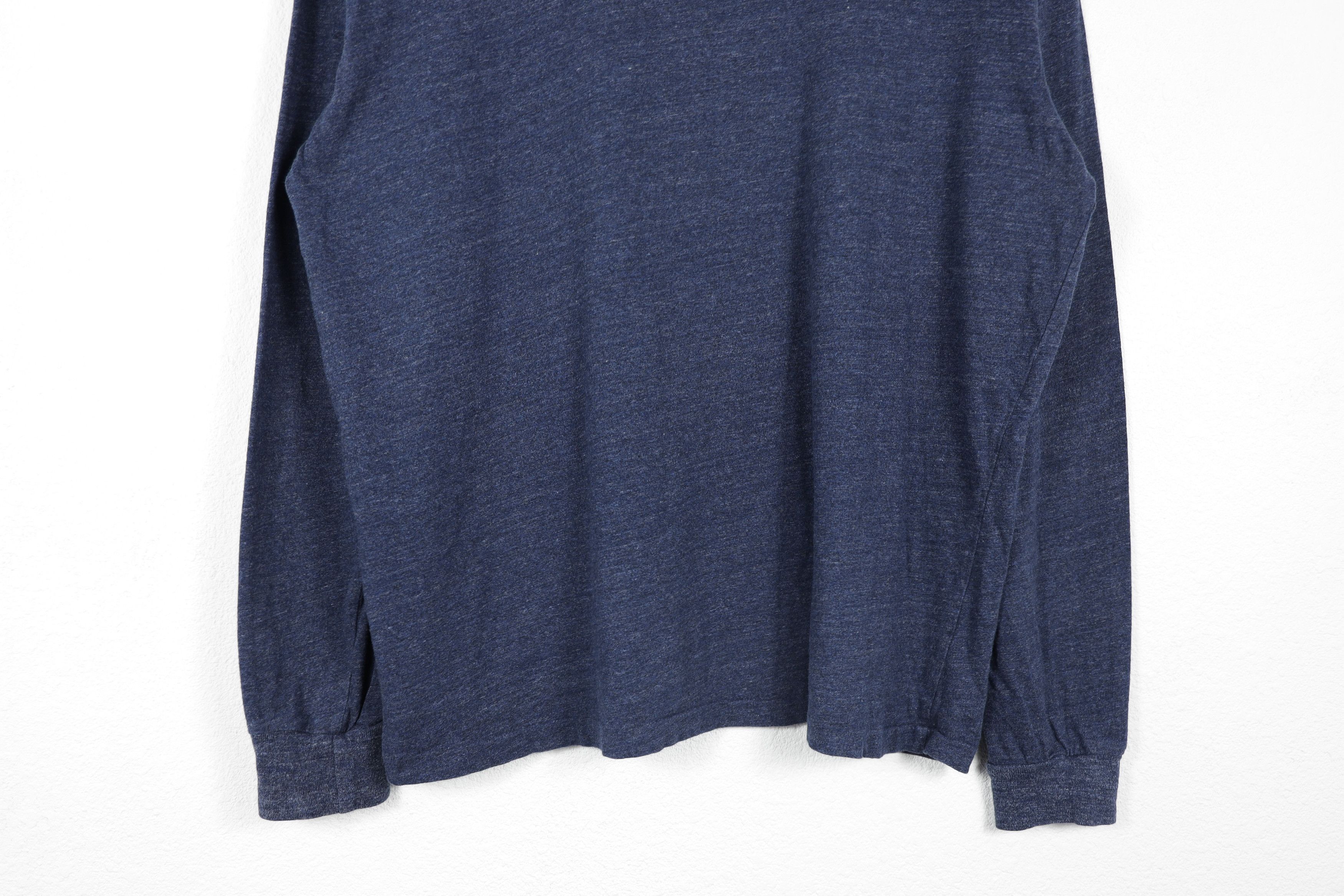 Polo Ralph Lauren × Ralph Lauren Polo Ralph Lauren Logo Navy Long Sleeve T-shirt Tee Size US L / EU 52-54 / 3 - 9 Thumbnail