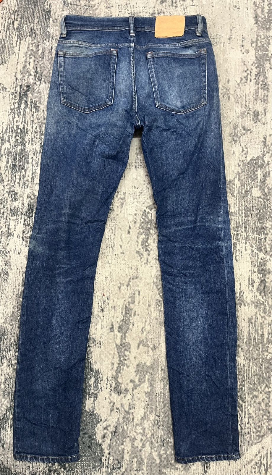 Acne Studios × Designer Acne Studios Jeans Unisex W30L42 Skinny Denim Peg Bla Konst Size US 30 / EU 46 - 5 Thumbnail