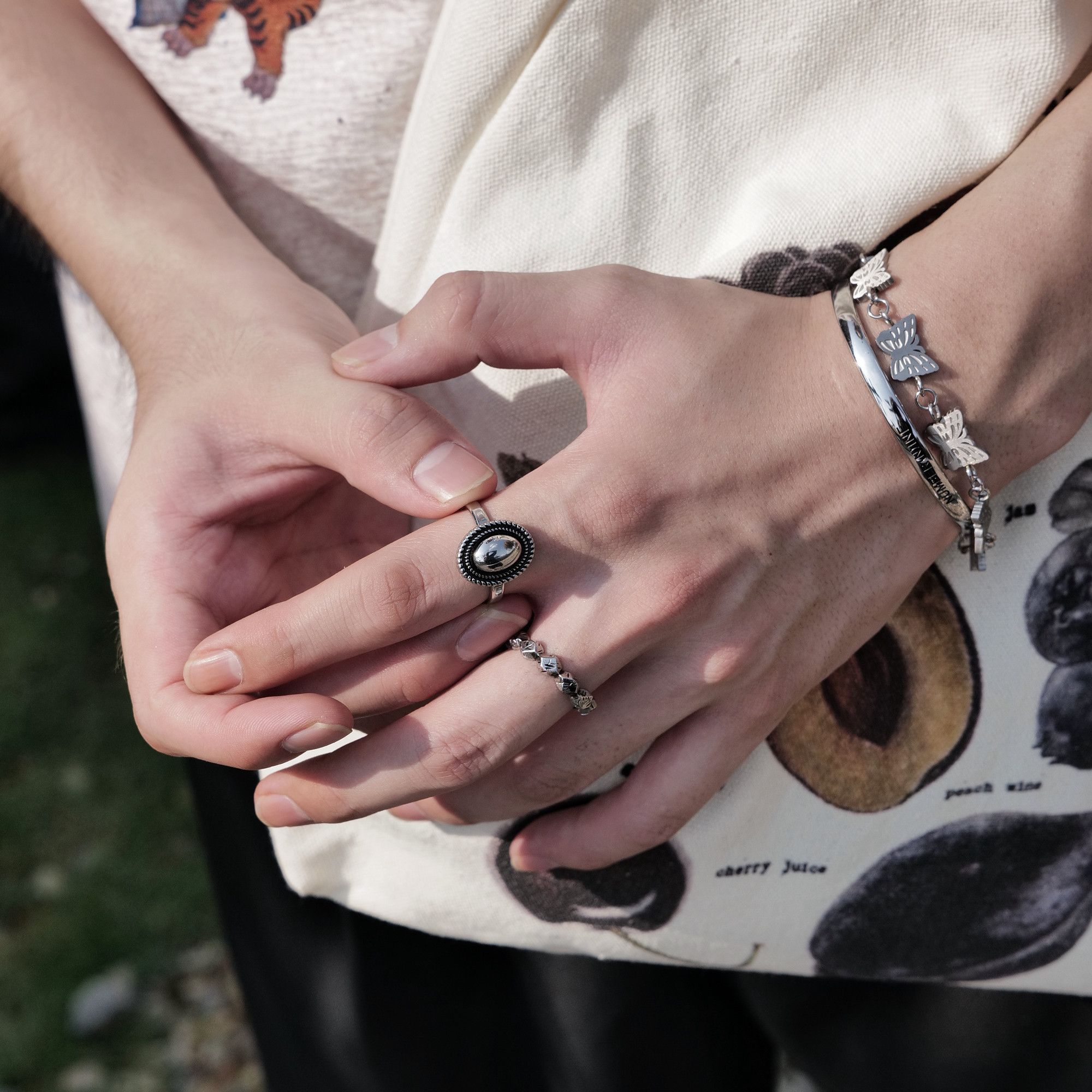 Jewelry New Design Jewelry Rings Open Size Chrome Ring (Size 7-13) Size ONE SIZE - 1 Thumbnail